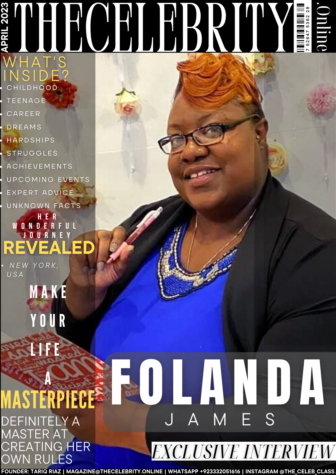 Folanda James Exclusive Interview – ‘Never give up on yourself or your dreams’