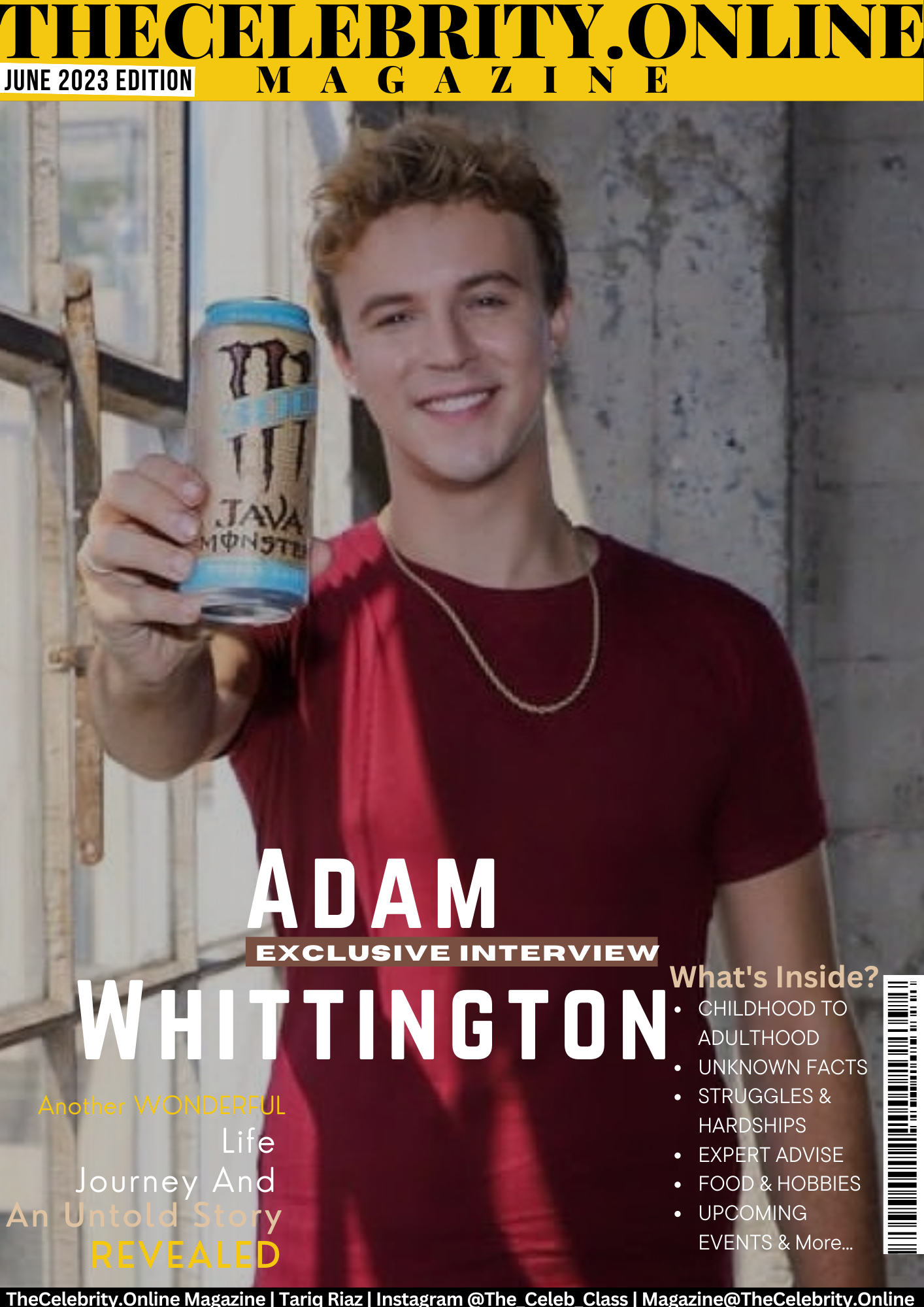 Adam Whittington Exclusive Interview – ‘Always Remember That You Are Loved And Worthy’