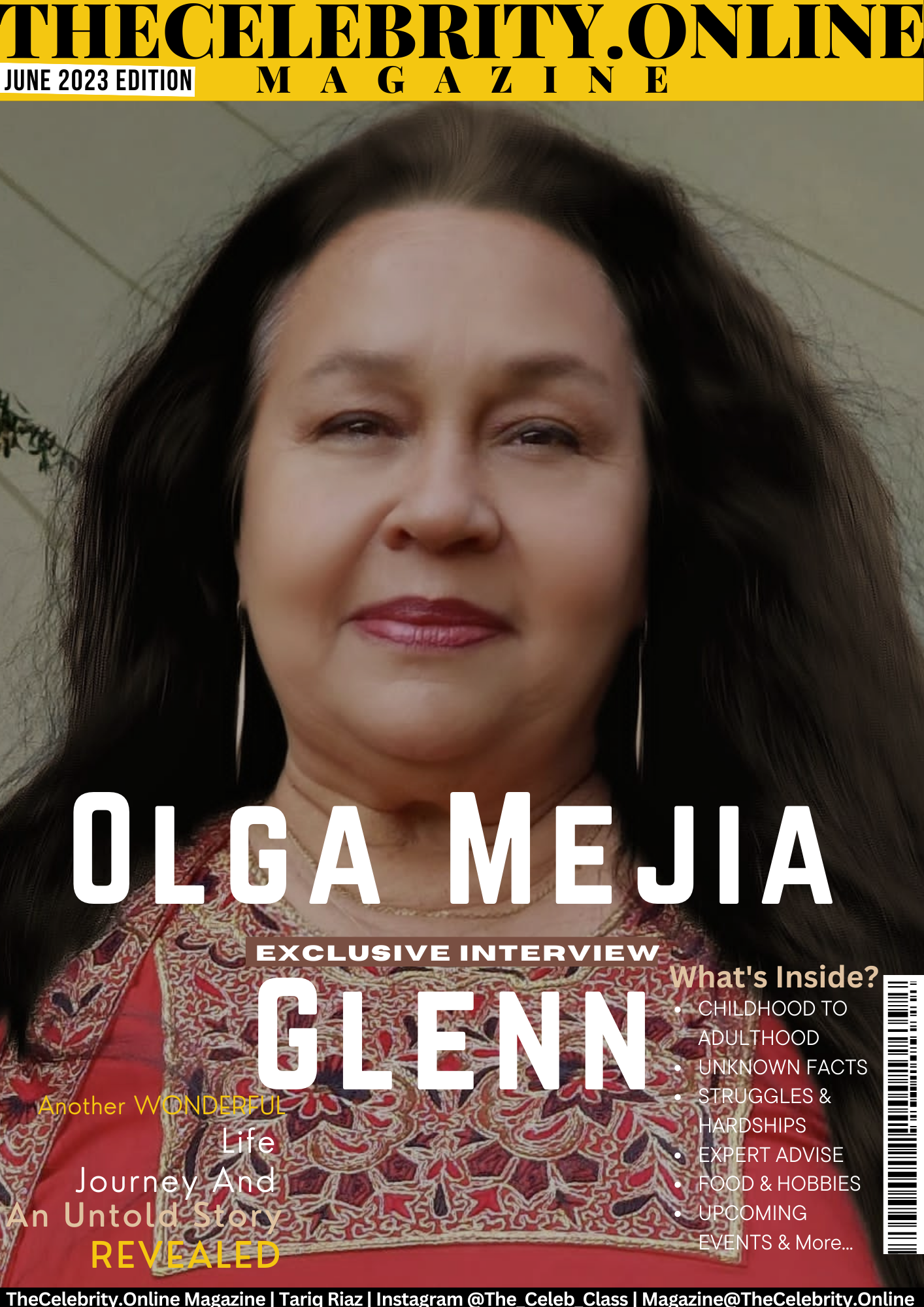 Olga Mejia Glenn Exclusive Interview – ‘Live Today As If There Were No Tomorrow’