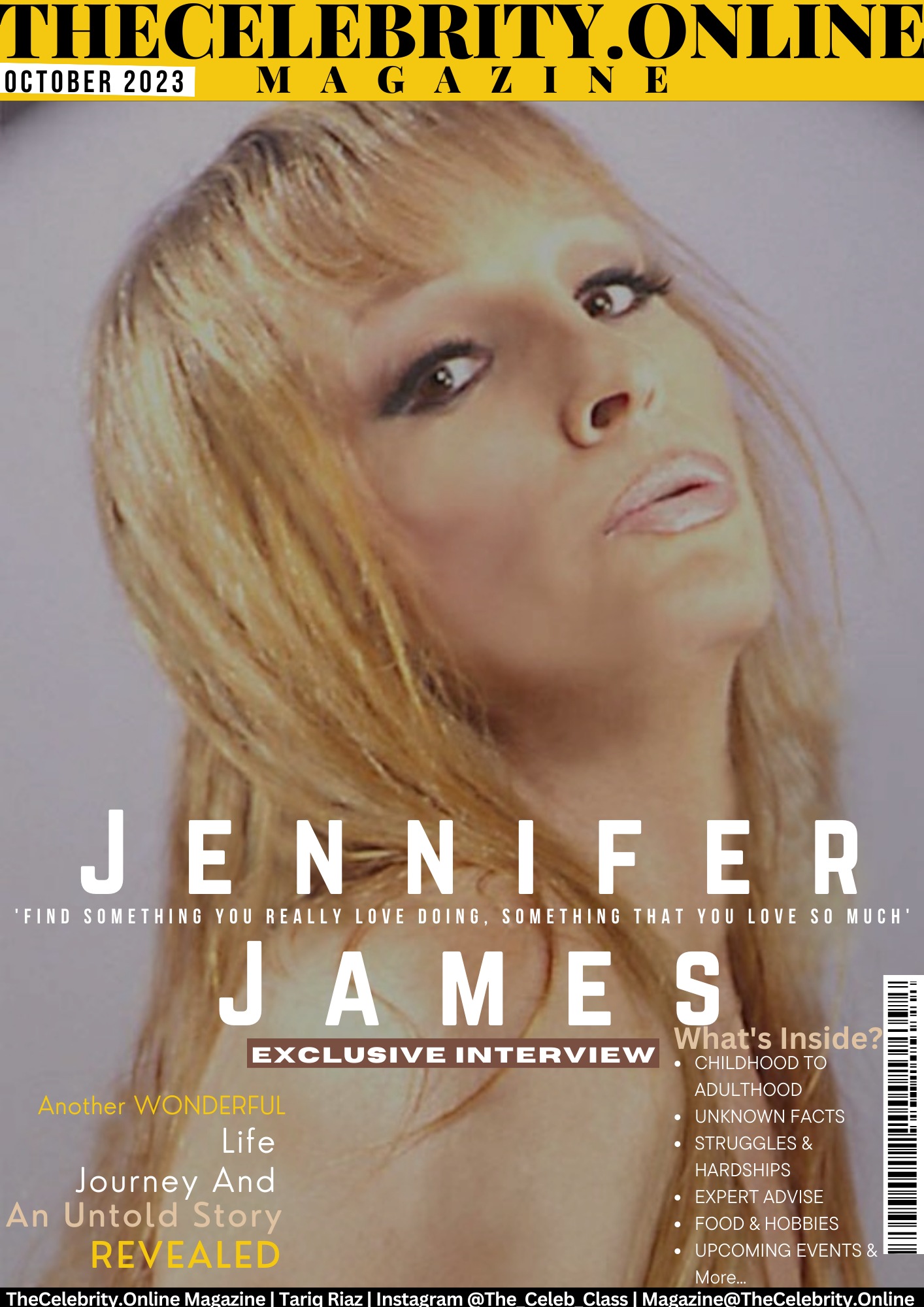 Jennifer James Exclusive Interview – ‘Find Something You Really Love Doing, Something That You Love So Much’