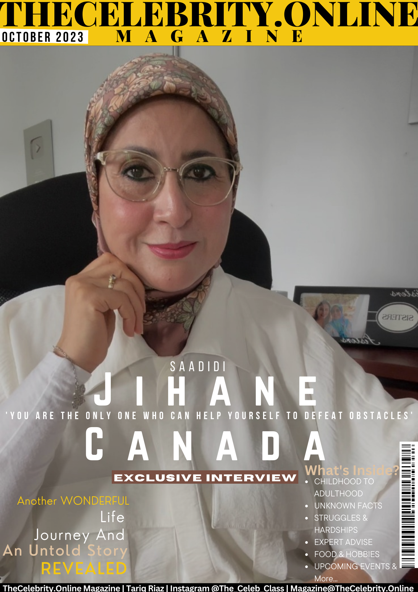 Jihane Canada Exclusive Interview – ‘You Are The Only One Who Can Help Yourself To Defeat Obstacles’