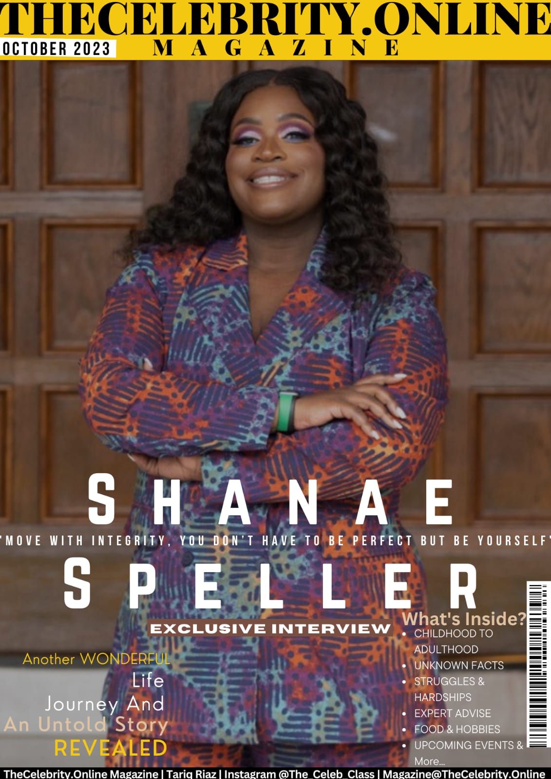 Shanae Speller Exclusive Interview – ‘Move With Integrity, You Don’t Have To Be Perfect But Be Yourself’