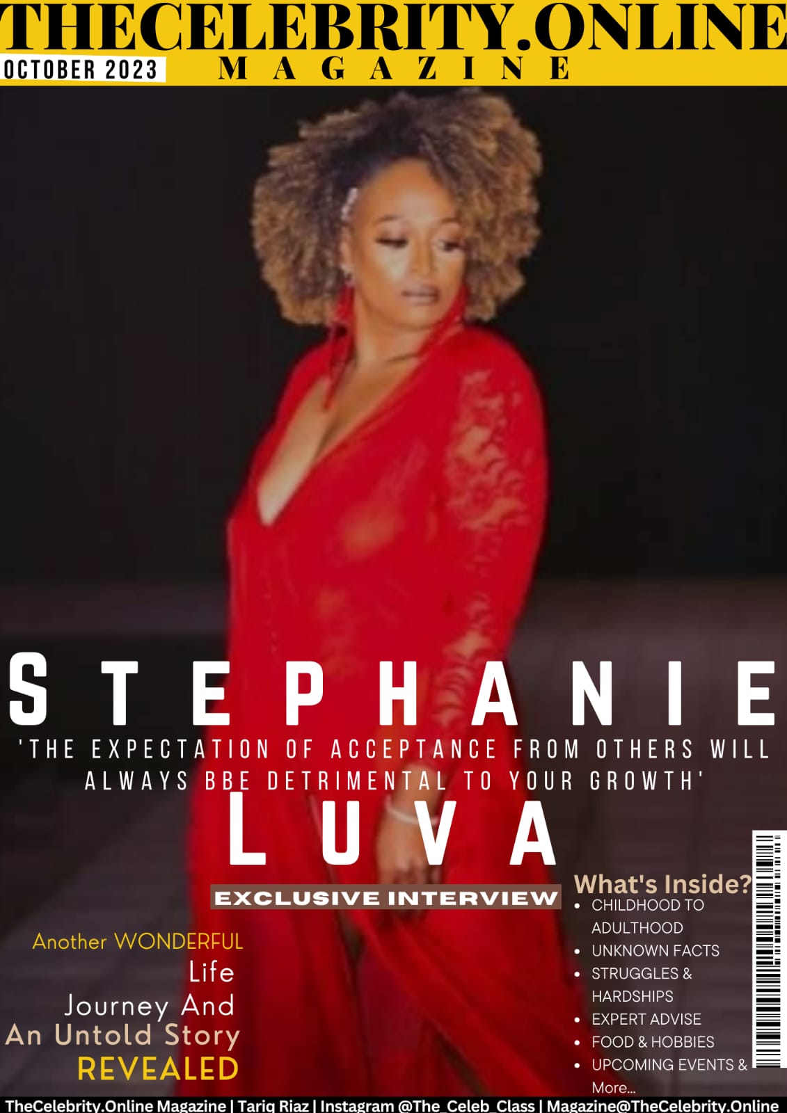 Stephanie Luva Exclusive Interview – ‘The Expectation Of Acceptance From Others Will Always Bbe Detrimental To Your Growth’