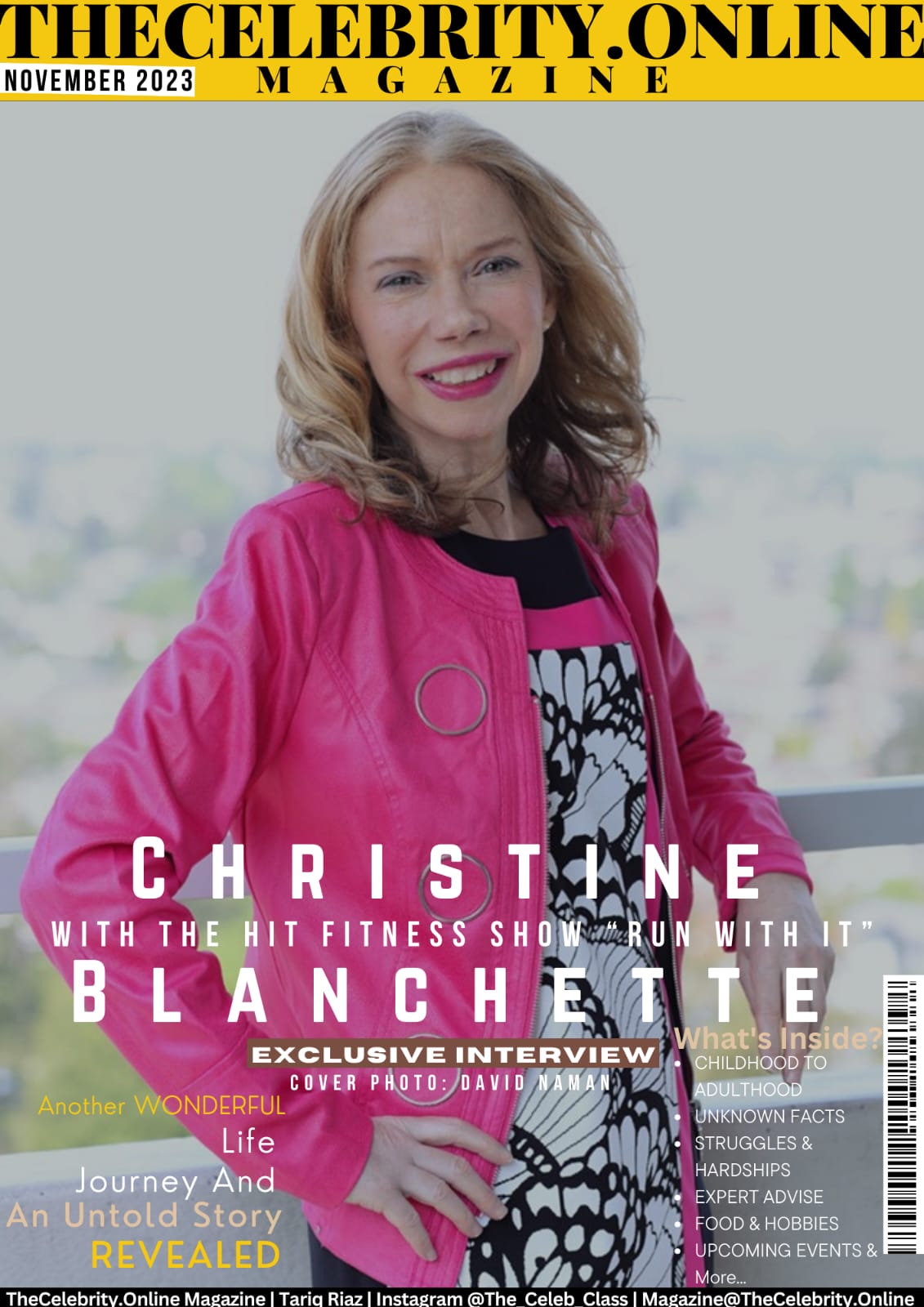 Christine Blanchette with the Hit Fitness Show “Run With It” – Exclusive Interview