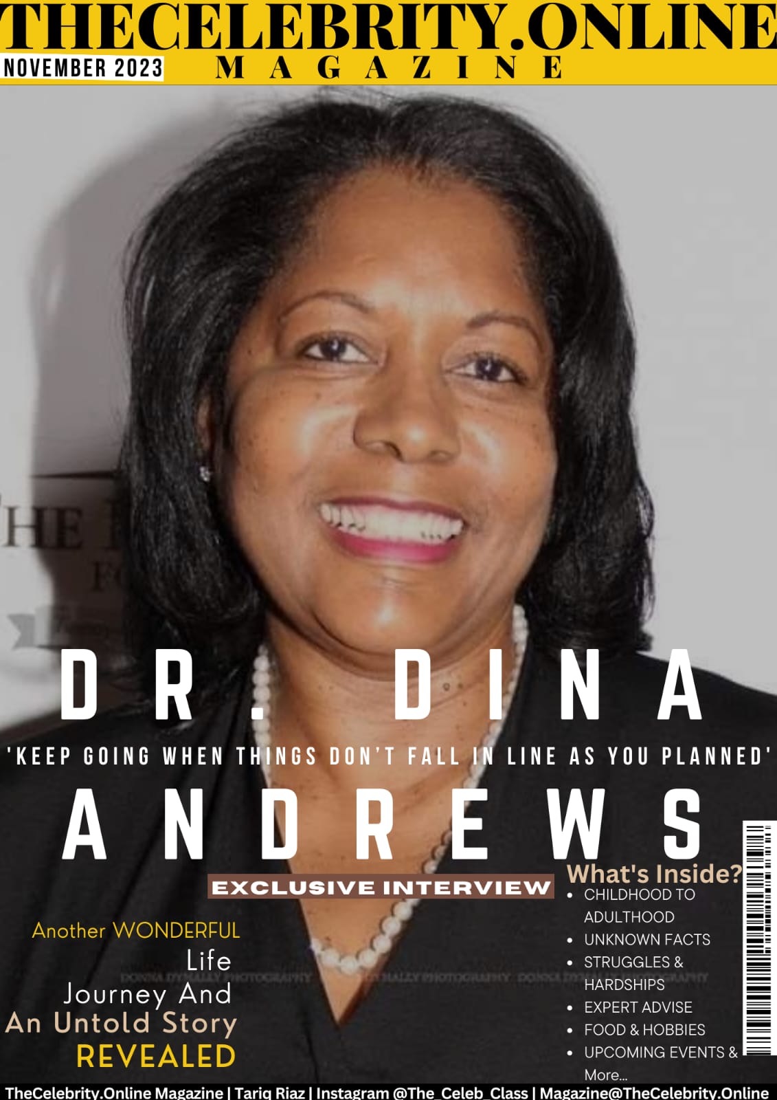 Dr. Dina Andrews Exclusive Interview – ‘Keep Going When Things Don’t Fall In Line As You Planned’