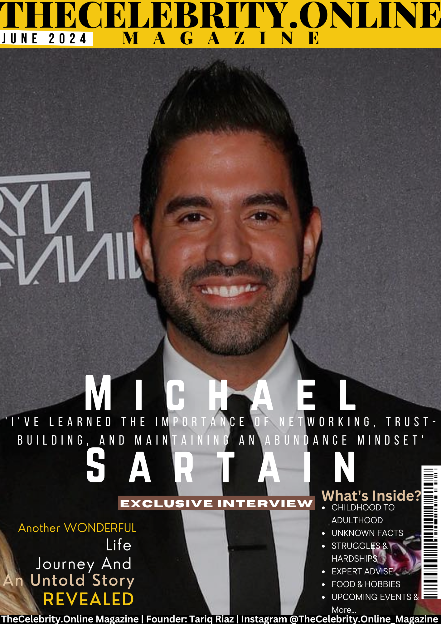 Michael Sartain Exclusive Interview – ‘I’ve learned the importance of networking, trust-building, and maintaining an abundance mindset’