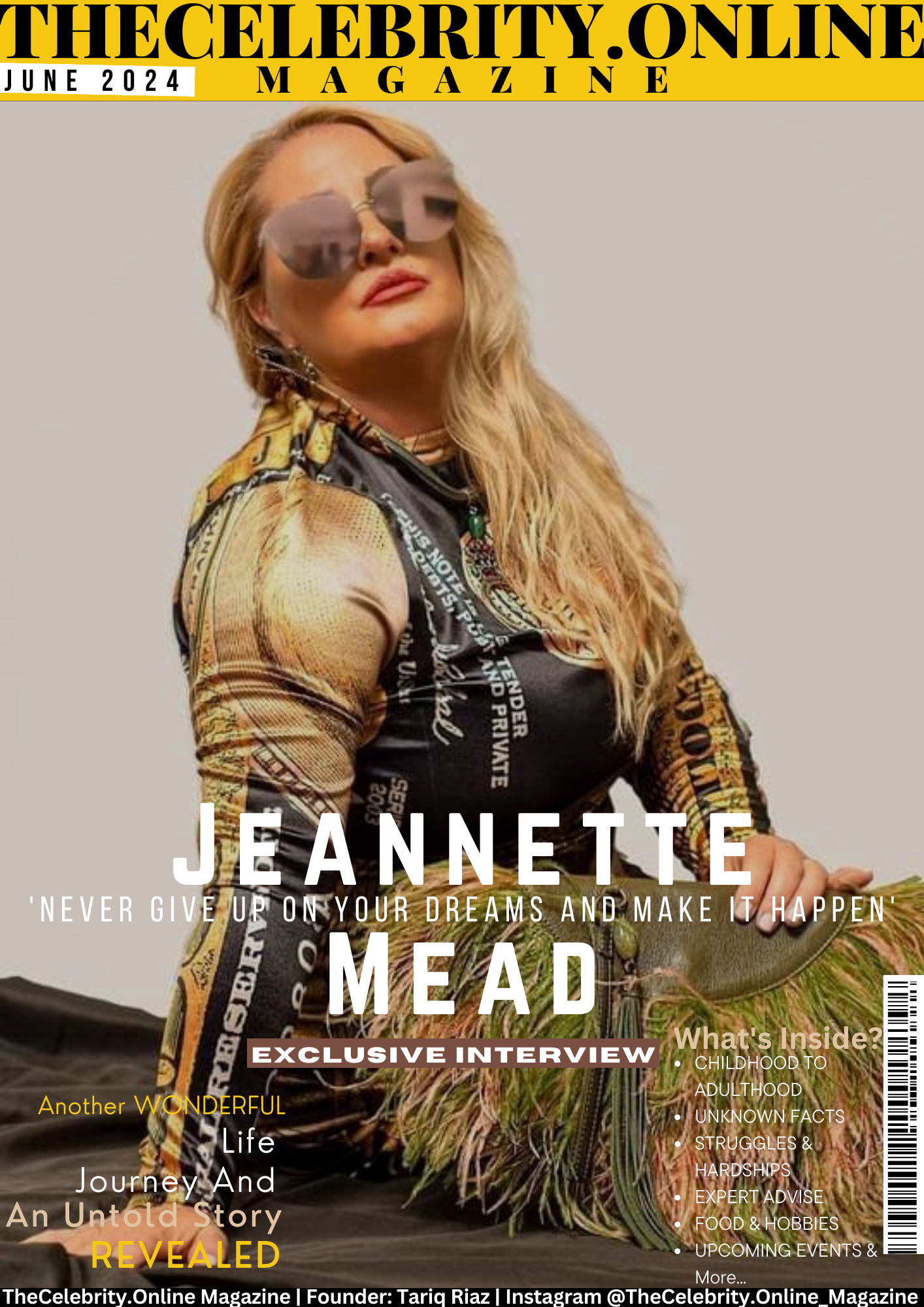 Jeannette Mead Exclusive Interview – ‘Never Give Up On Your Dreams And Make It Happen’