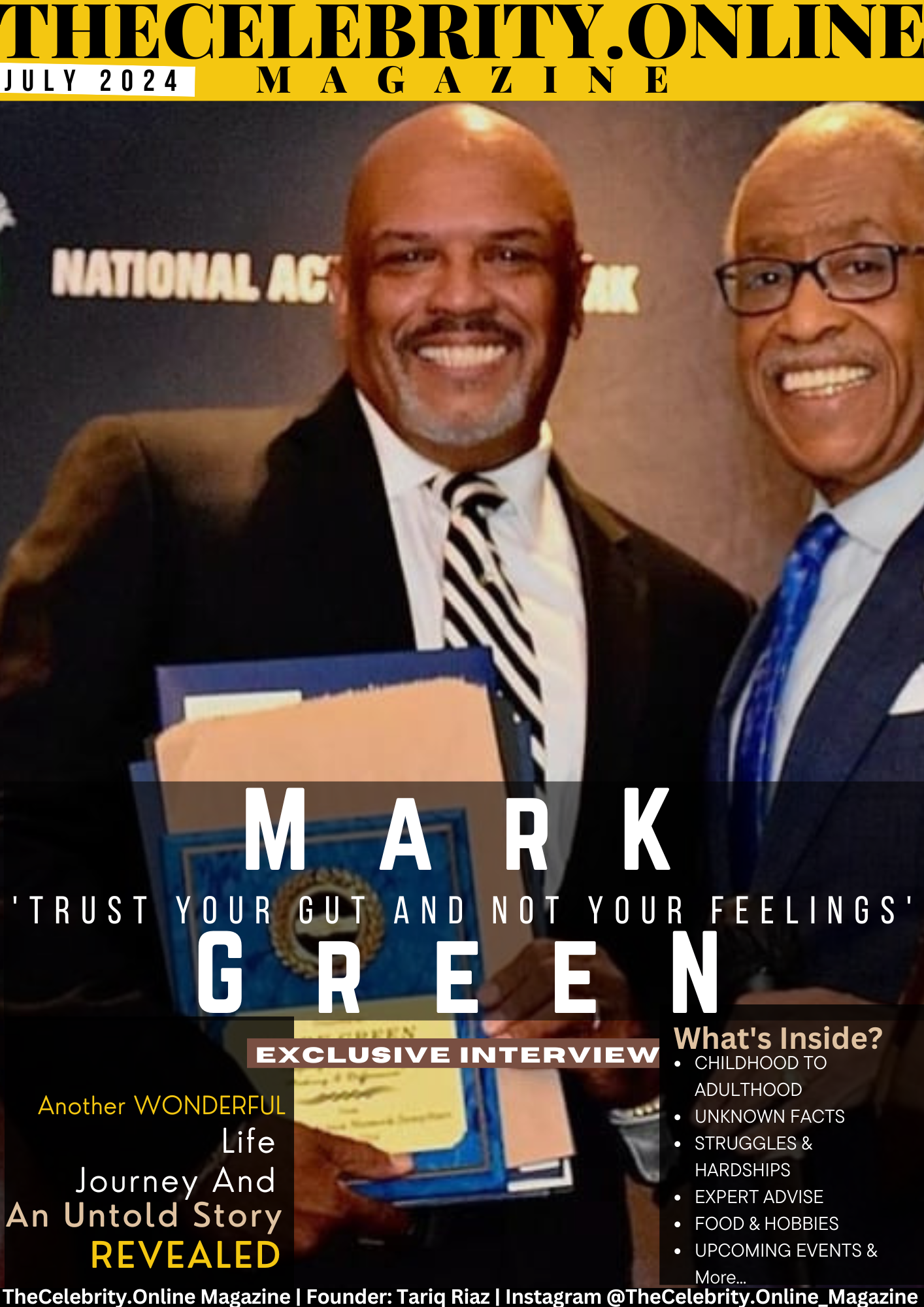 Mark Green Exclusive Interview – ‘Trust Your Gut And Not Your Feelings’