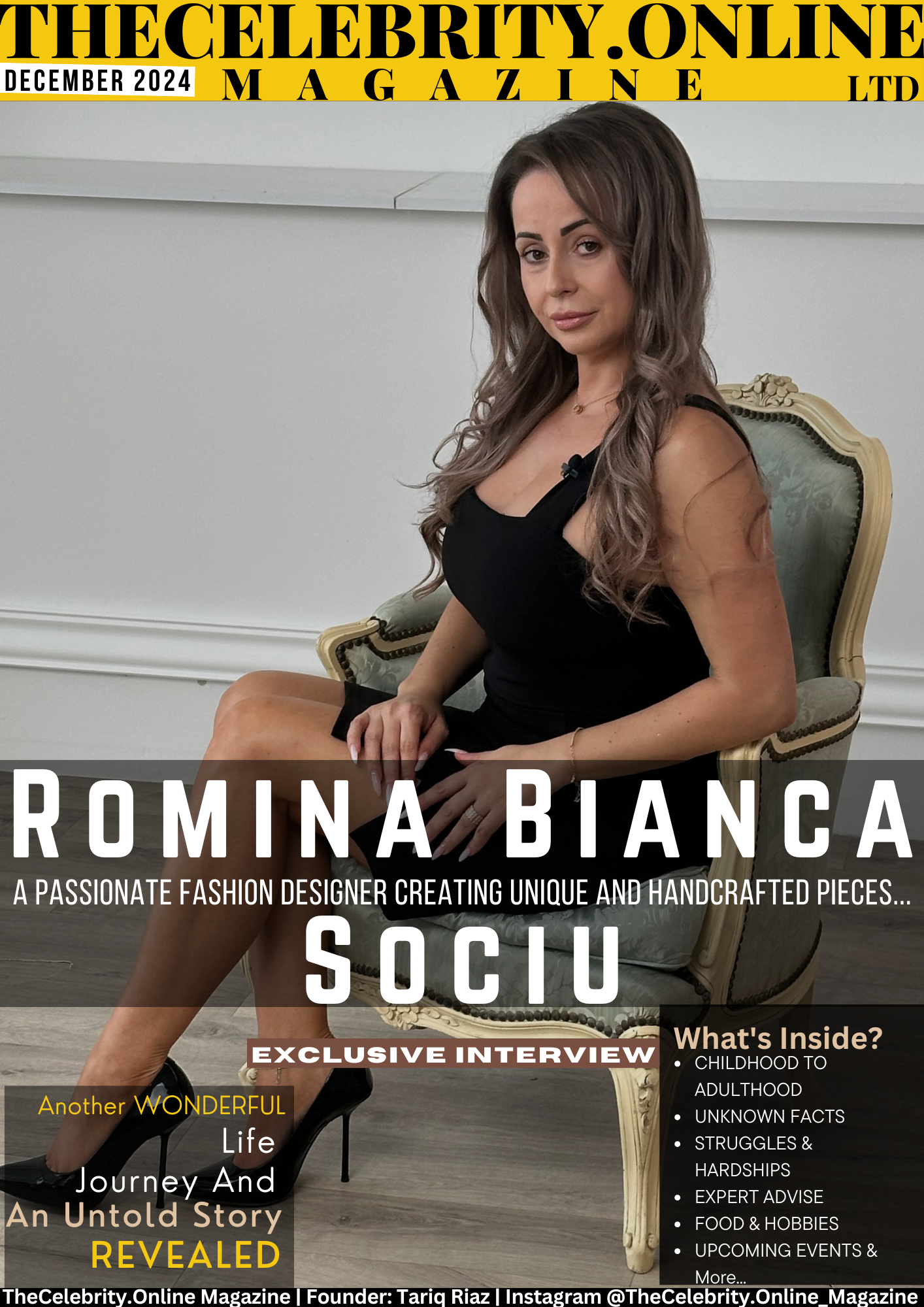 Romina Bianca Sociu Exclusive Interview – ‘Self-Love Is The Foundation Of Confidence, Happiness, And Resilience’