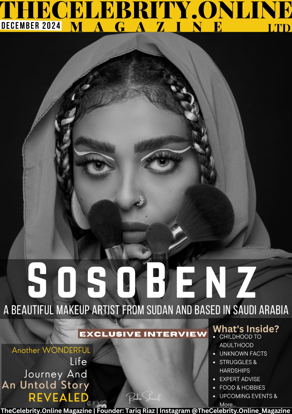 SosoBenz Exclusive Interview – A Beautiful Makeup Artist Based In Saudi Arabia