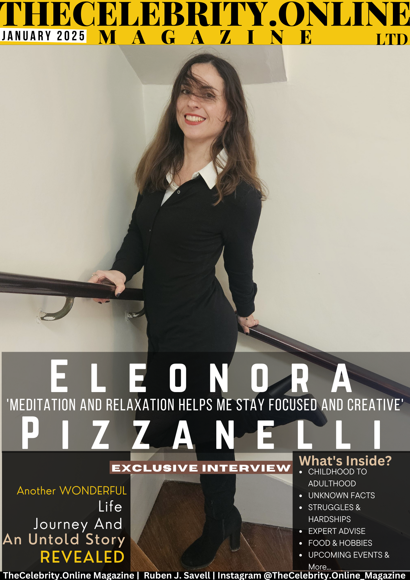 Eleonora Pizzanelli Exclusive Interview – ‘Meditation And Relaxation Helps Me Stay Focused And Creative’