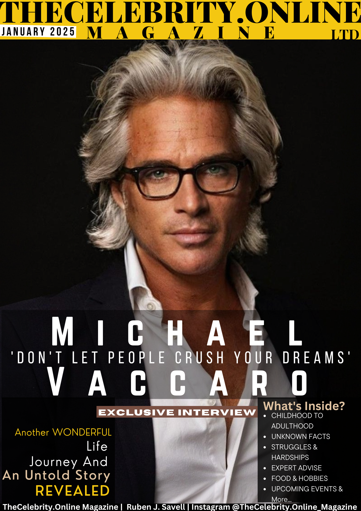 Michael Vaccaro Exclusive Interview – ‘Don’t Let People Crush Your Dreams’