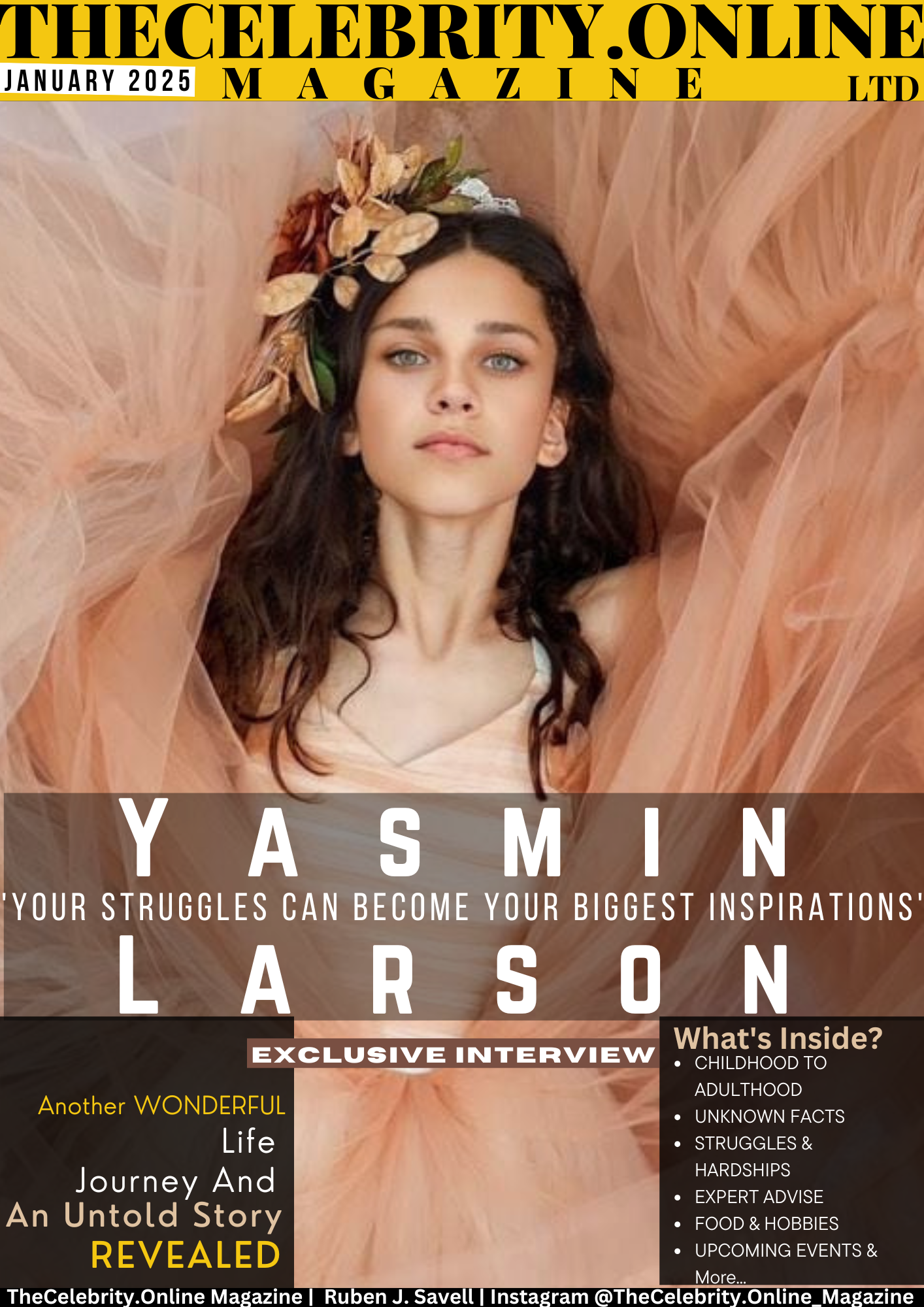 Yasmin Larson Exclusive Interview – ‘Your struggles can become your biggest inspirations’