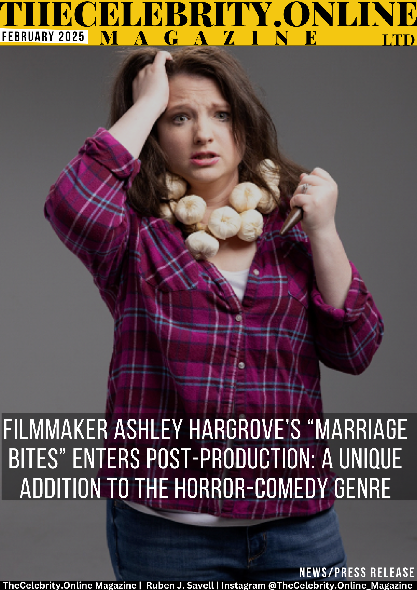 Filmmaker Ashley Hargrove’s “Marriage Bites” Enters Post-Production: A Unique Addition to the Horror-Comedy Genre