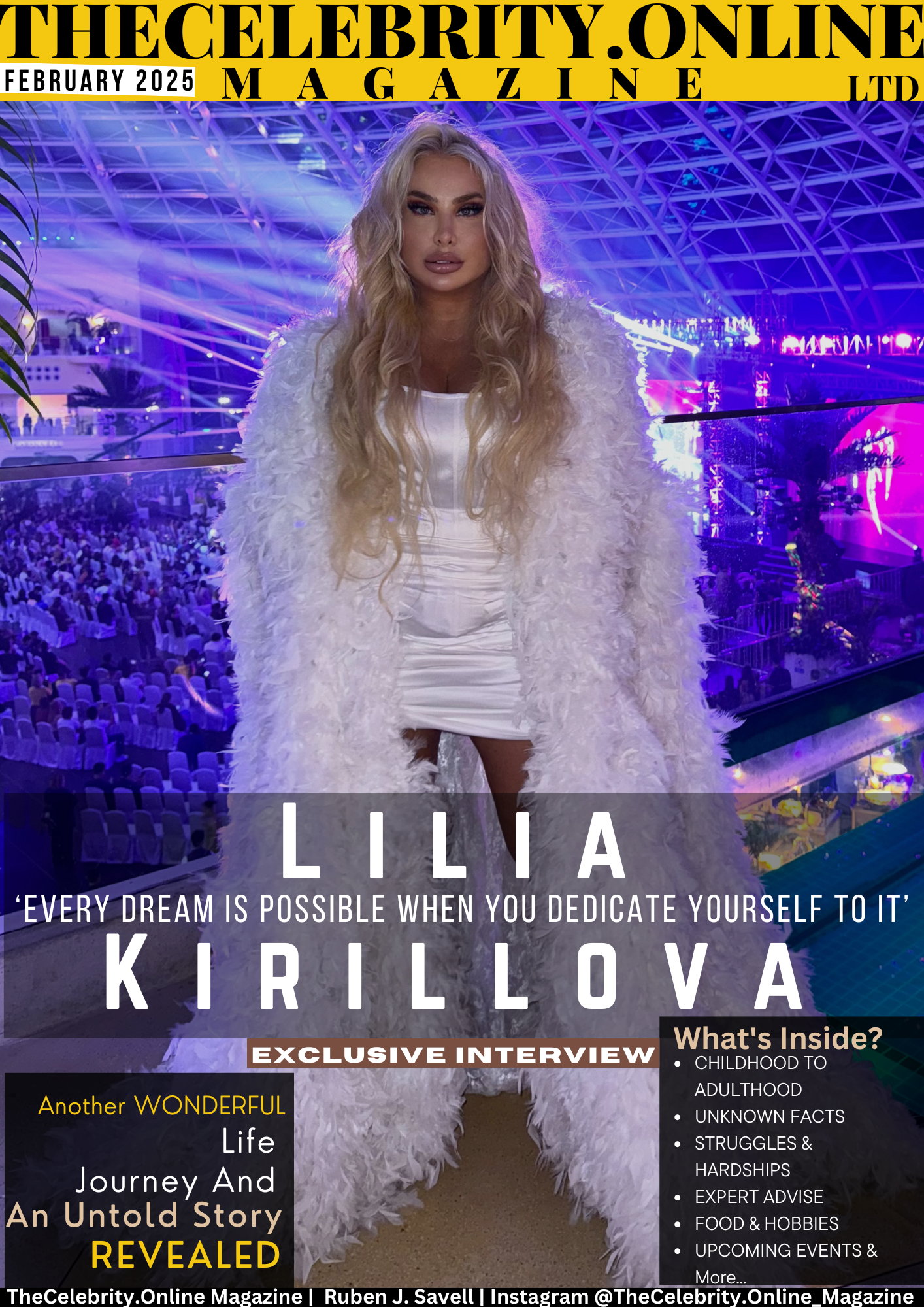 Lilia Kirillova Exclusive Interview – Every Dream Is Possible When You Dedicate Yourself To It