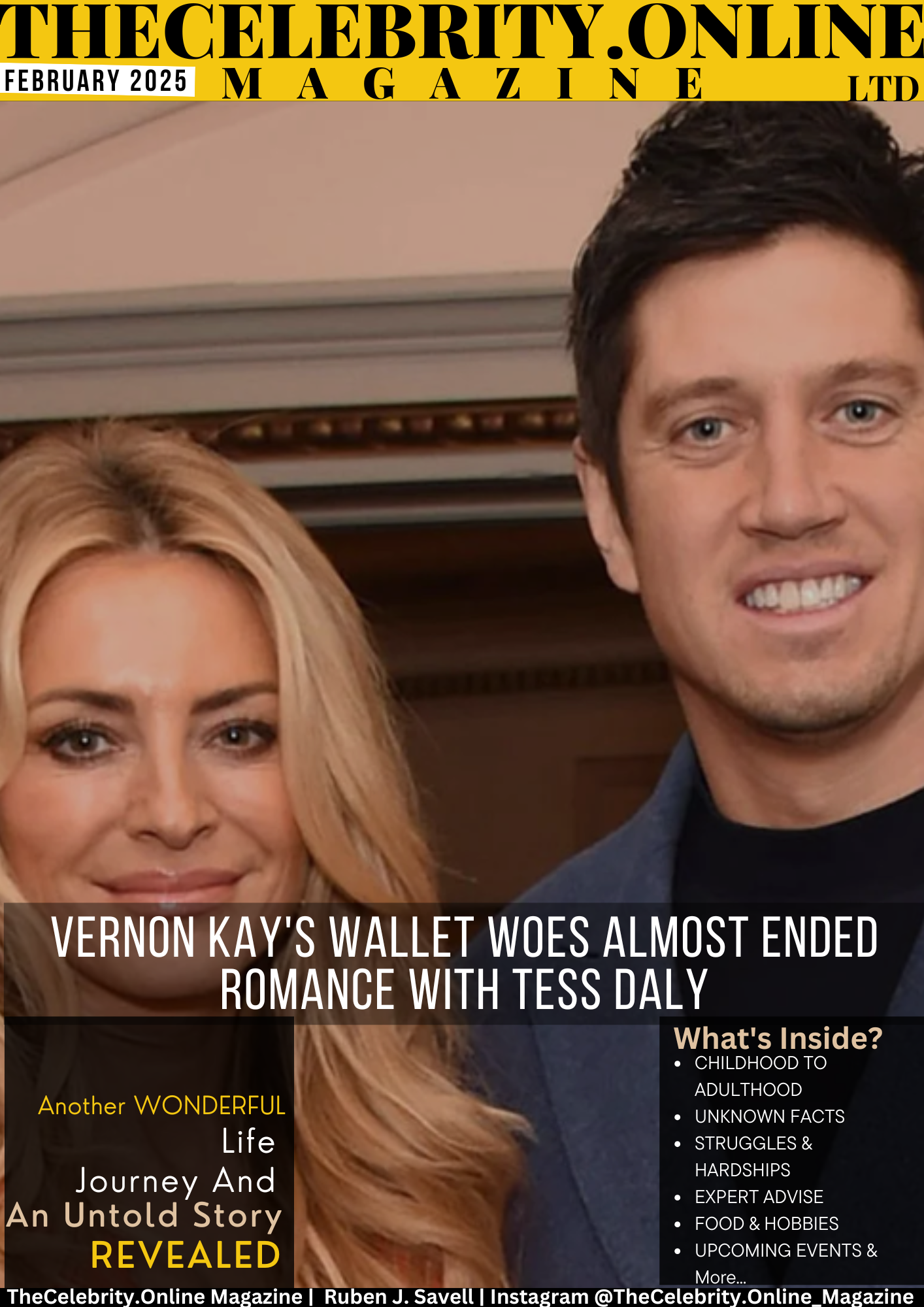 Vernon Kay’s Wallet Woes Almost Ended Romance with Tess Daly