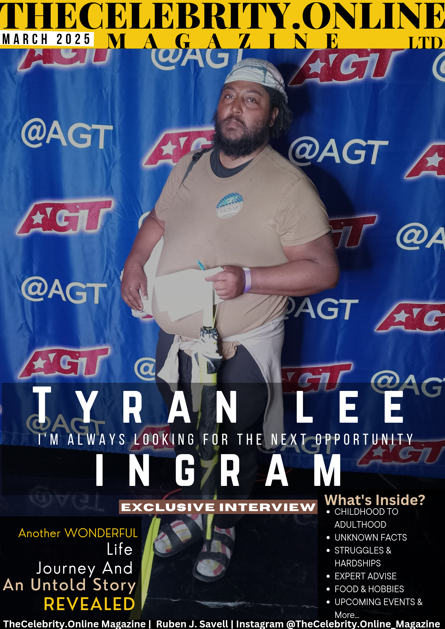 Tyran Lee Ingram Exclusive Interview – I’m always looking for the next opportunity