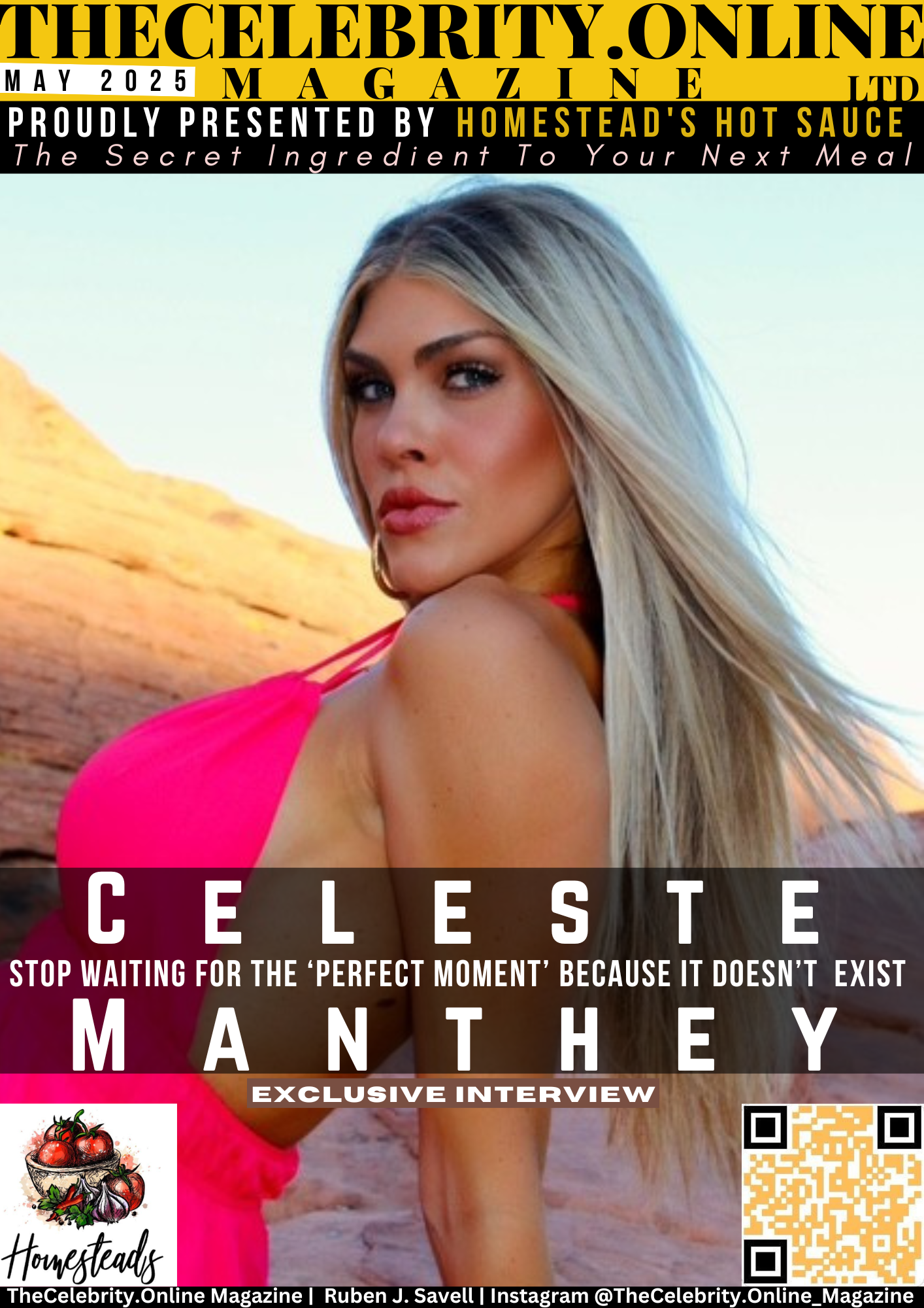 Celeste Manthey Exclusive Interview – Stop Waiting For The ‘Perfect Moment’ Because It Doesn’t Really Exist
