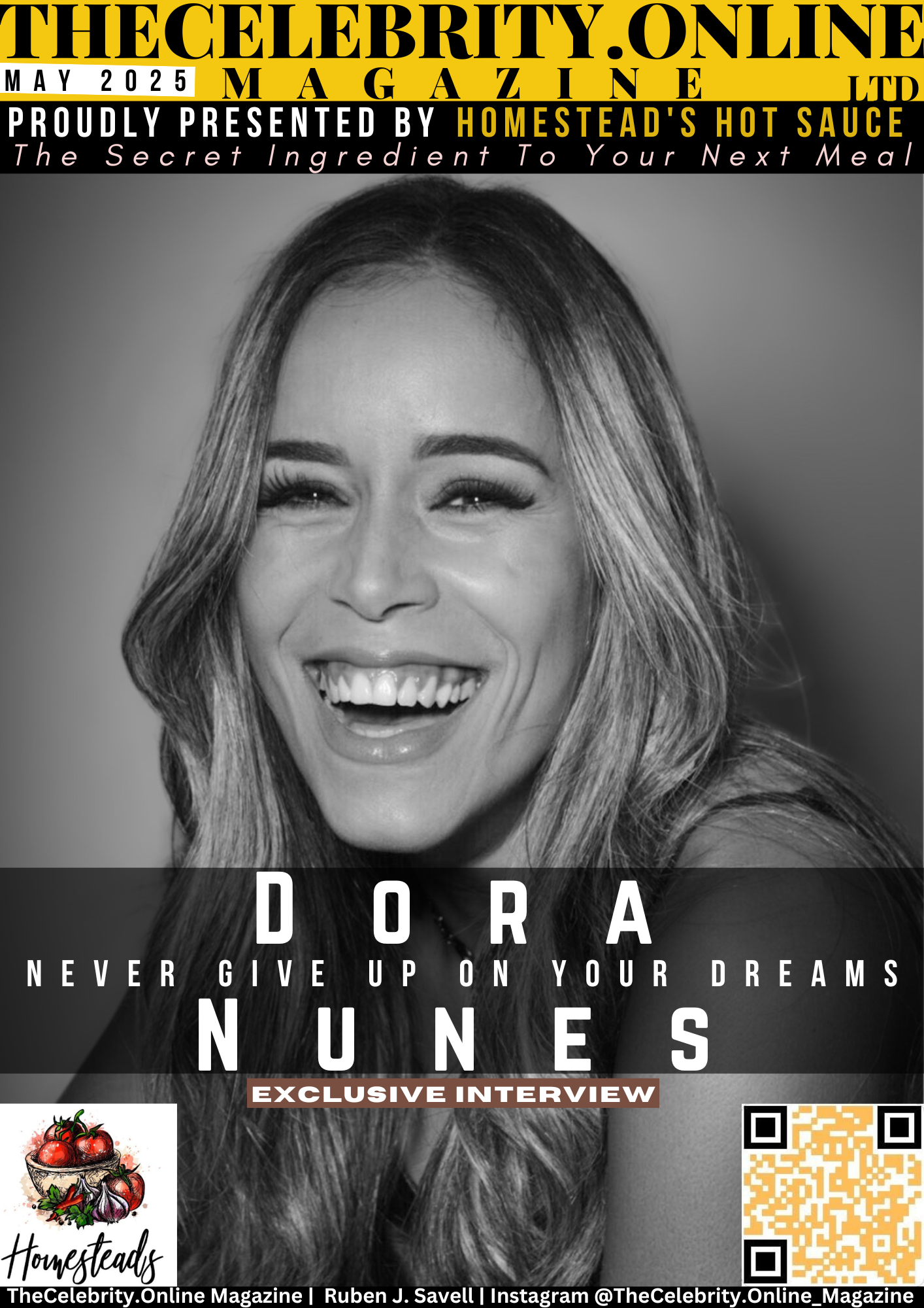 Dora Nunes Exclusive Interview – Never Give Up On Your Dreams