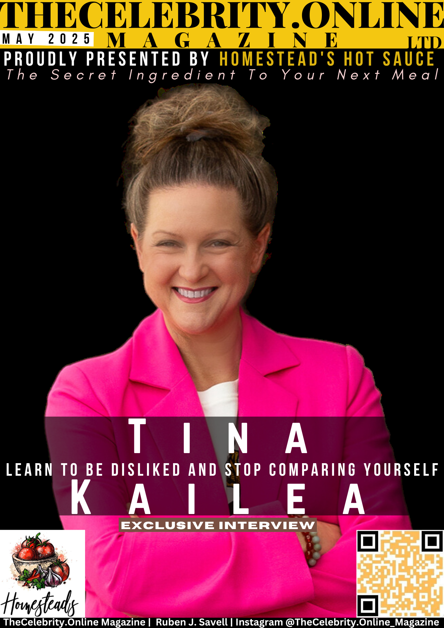Tina Kailea Exclusive Interview – Learn To Be Disliked And Stop Comparing Yourself