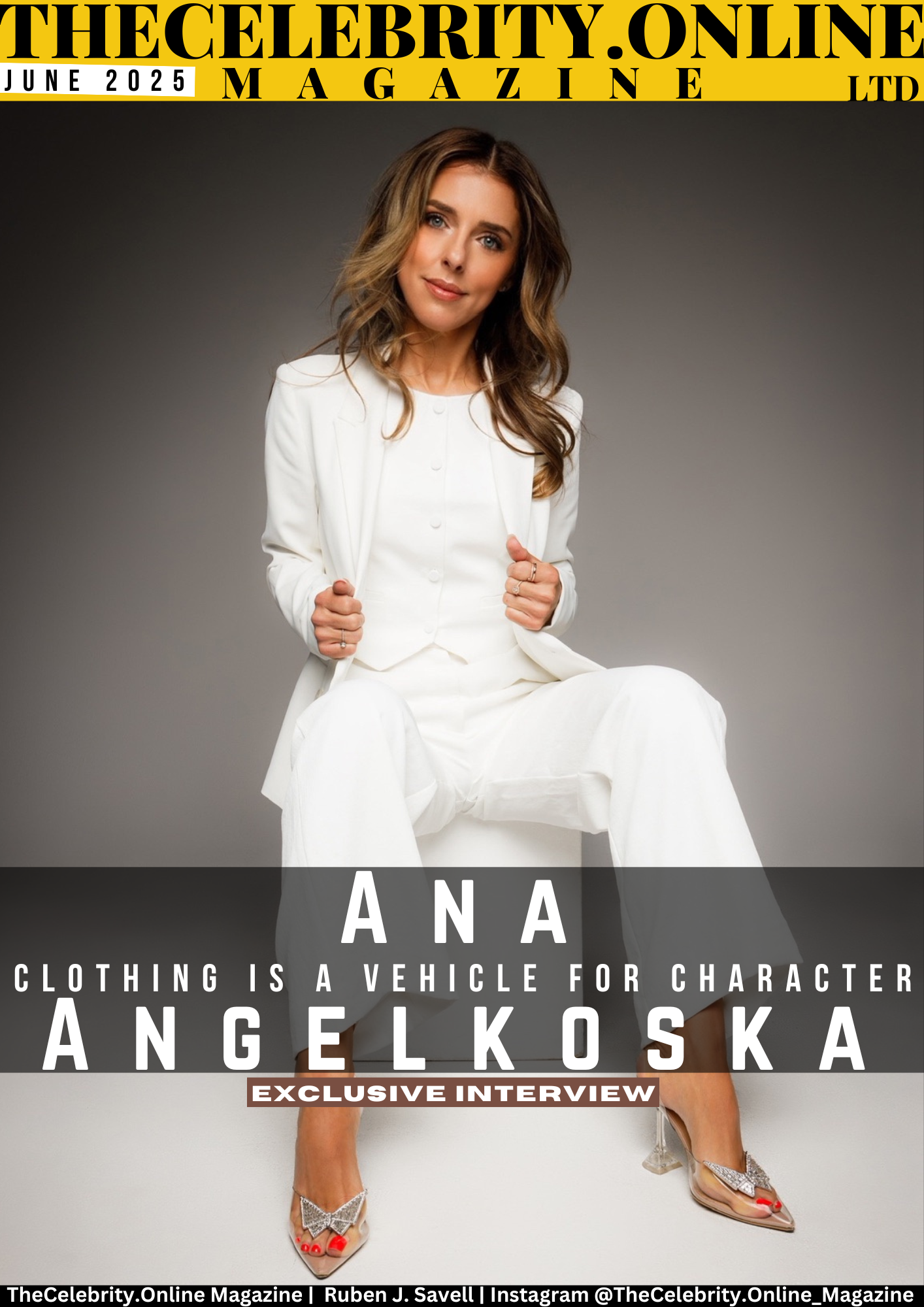 Ana Angelkoska Exclusive Interview – I am Passionate About Fashion And Believe That Clothing Is A Vehicle For Character