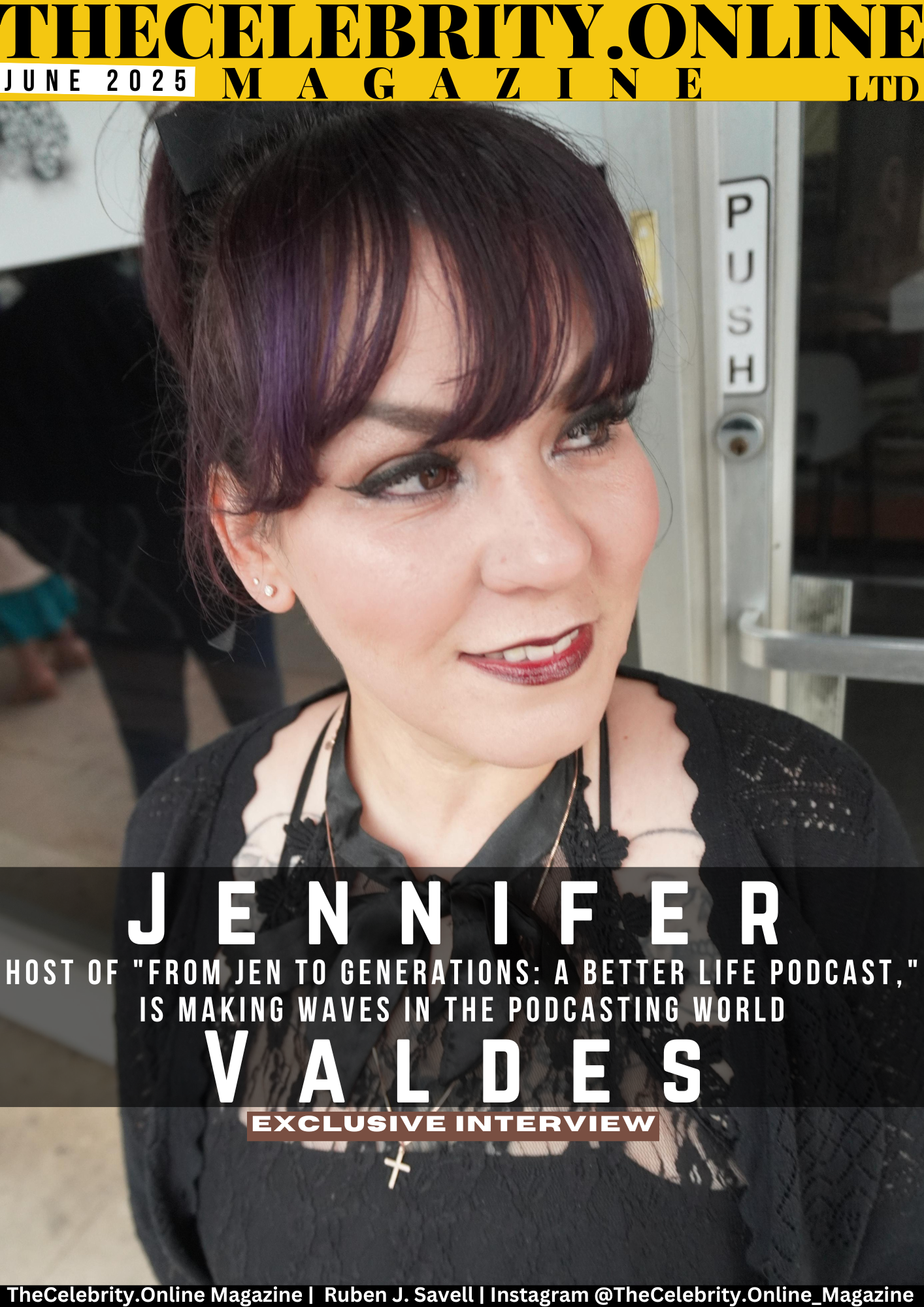 Jennifer Valdes, Host of “From Jen to Generations: A Better Life Podcast,” is Making Waves in the Podcasting World