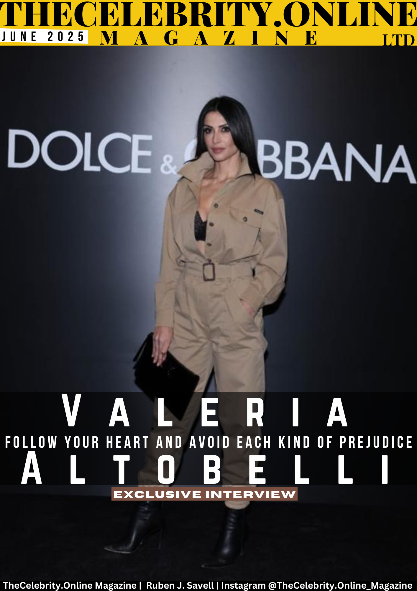 Valeria Altobelli Exclusive Interview – Follow Your Heart And Avoid Each Kind of Prejudice