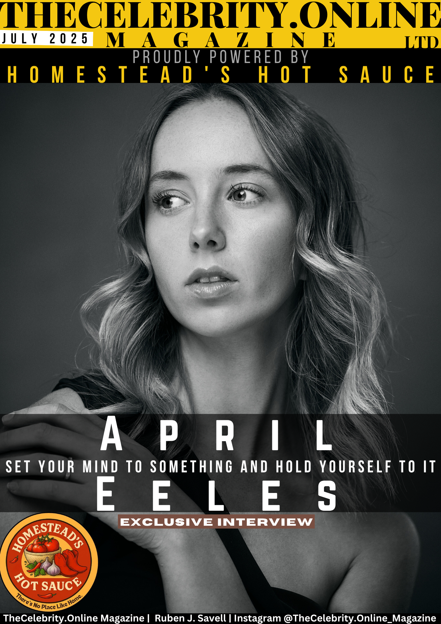 April Eeles Exclusive Interview – Set Your Mind To Something And Hold Yourself To It