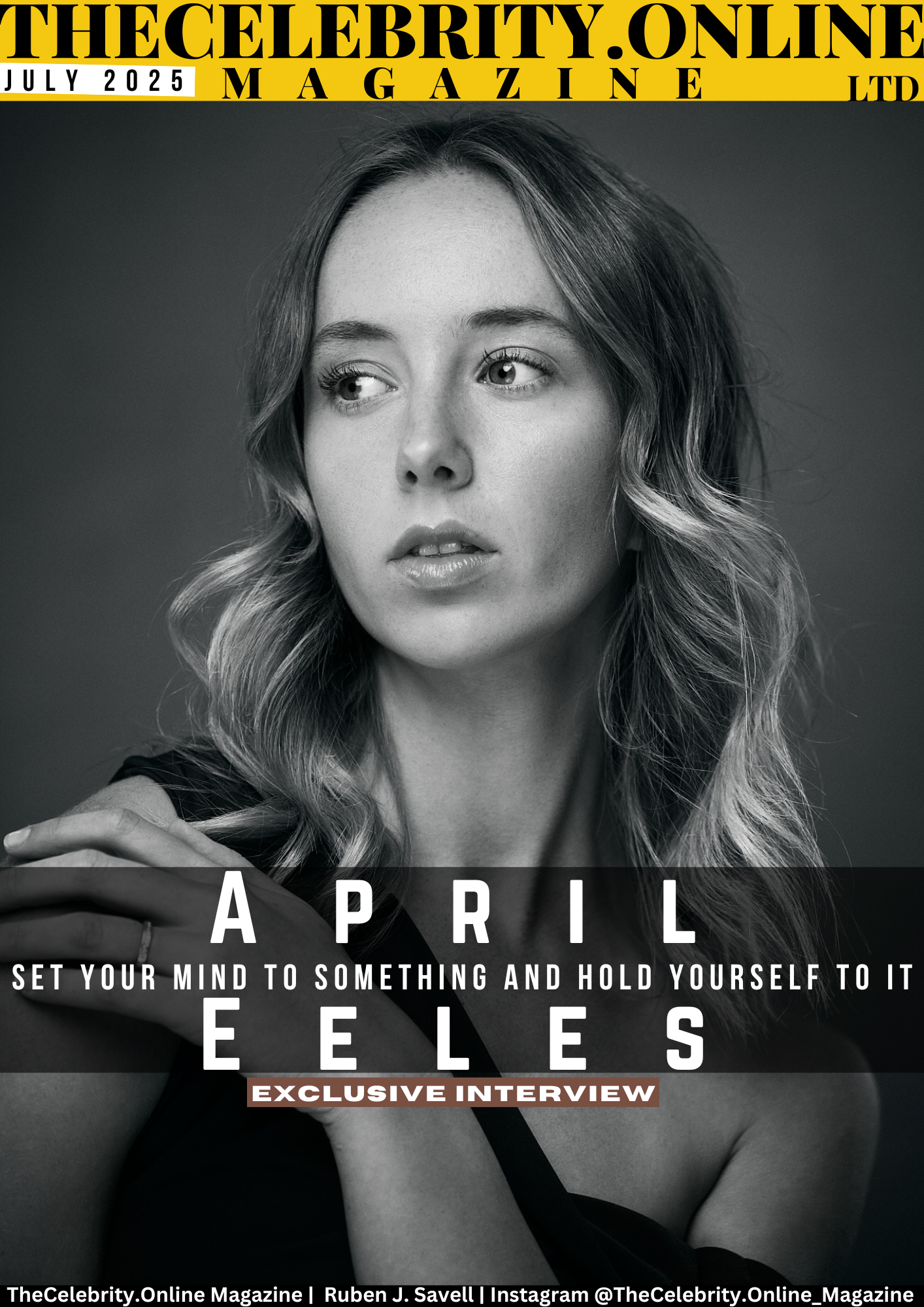 April Eeles Exclusive Interview – Set Your Mind To Something And Hold Yourself To It