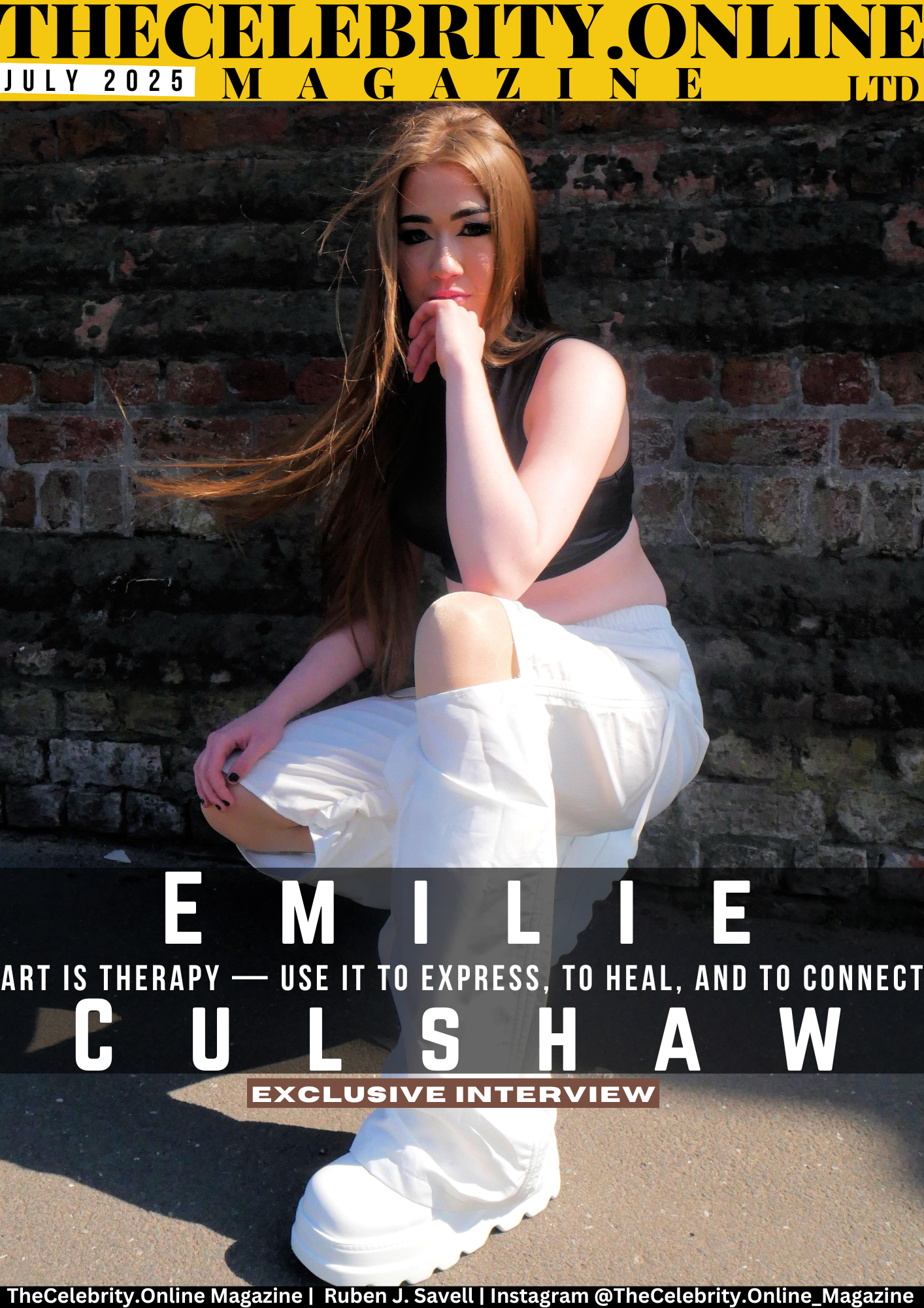 Emilie Culshaw Exclusive Interview – Art Is Therapy — Use It To Express, To Heal, And To Connect