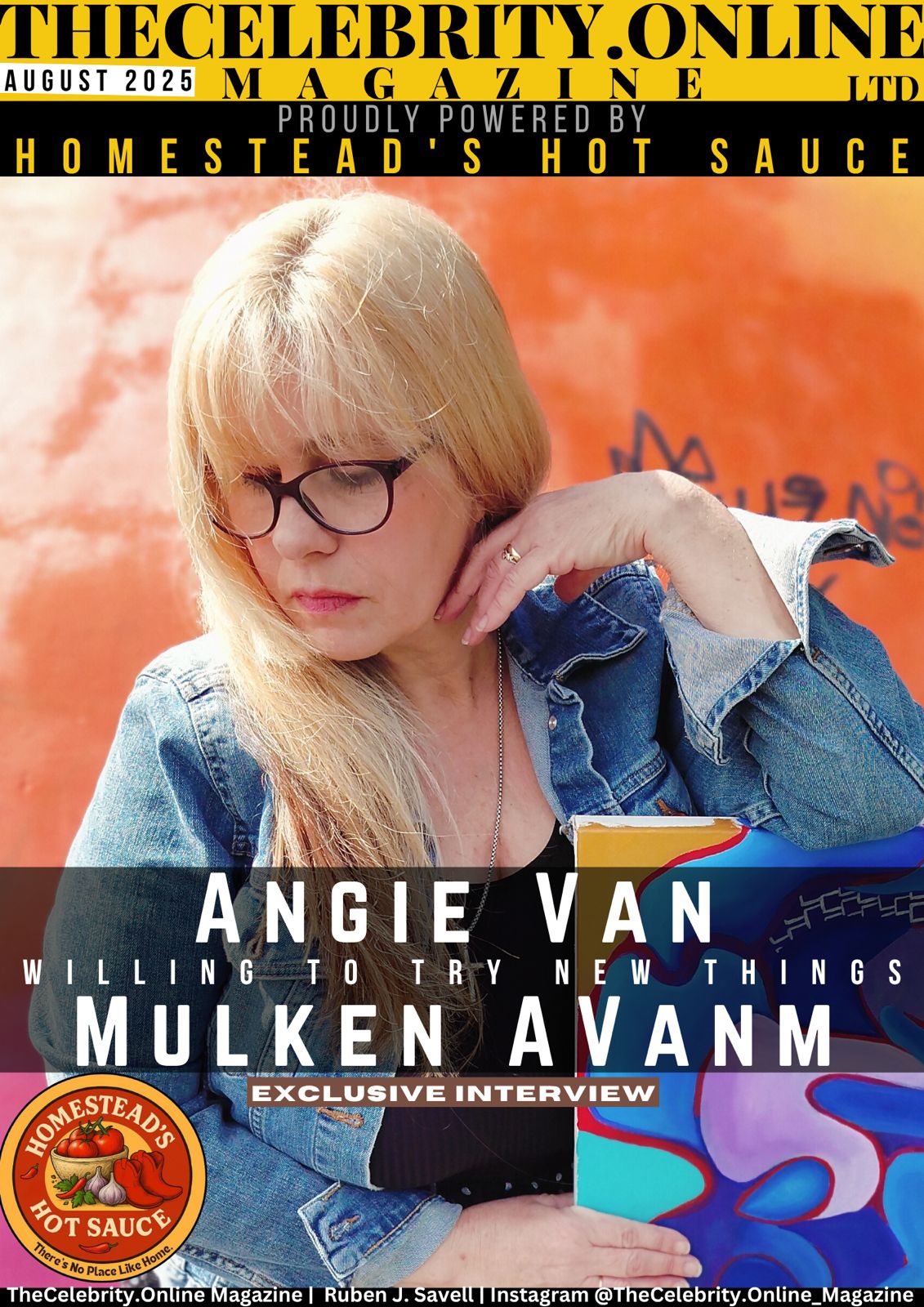 Angie Van Mulken AVanM Exclusive Interview – Willing To Try New Things