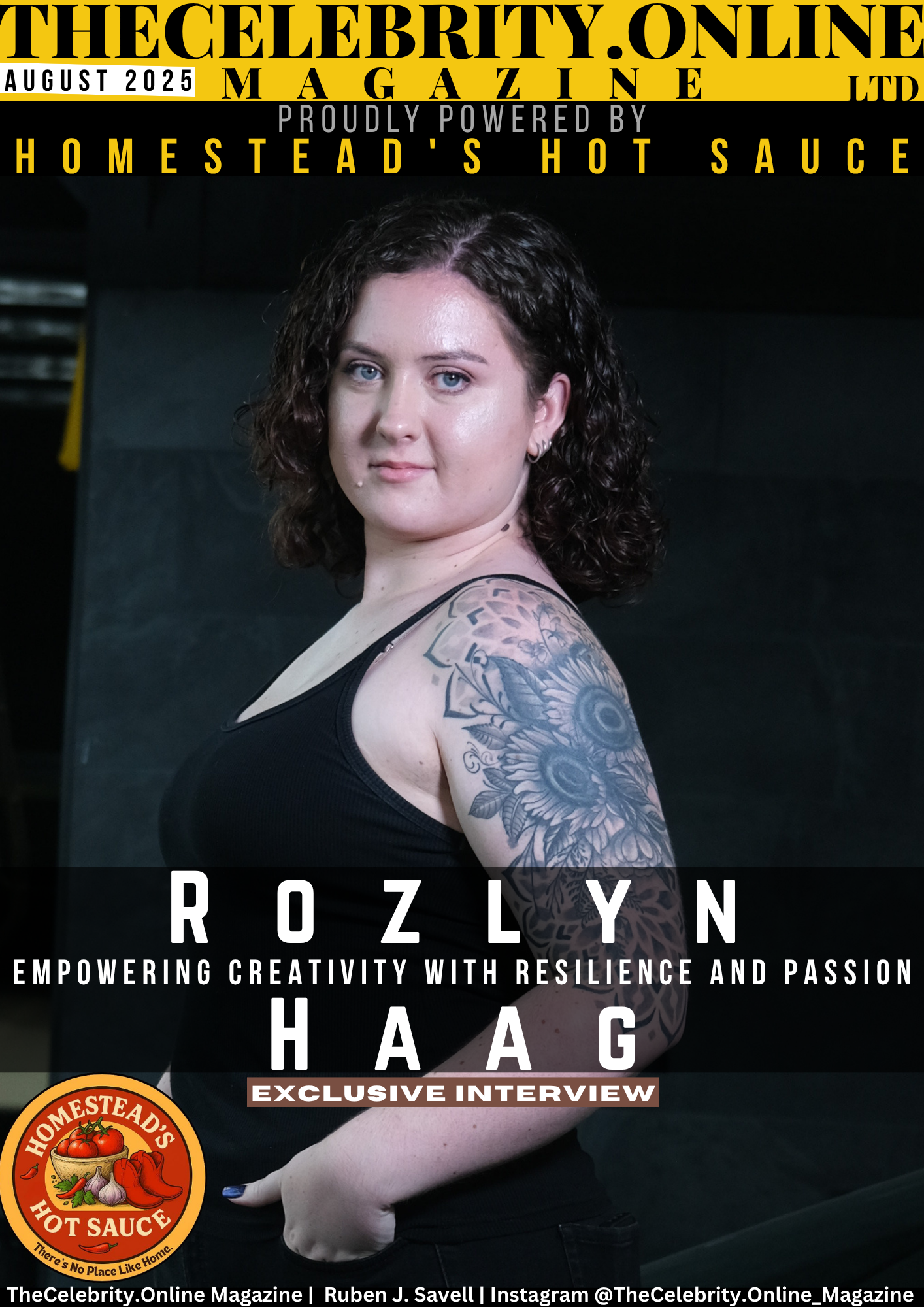 Rozlyn Haag Exclusive Interview – Empowering Creativity With Resilience And Passion