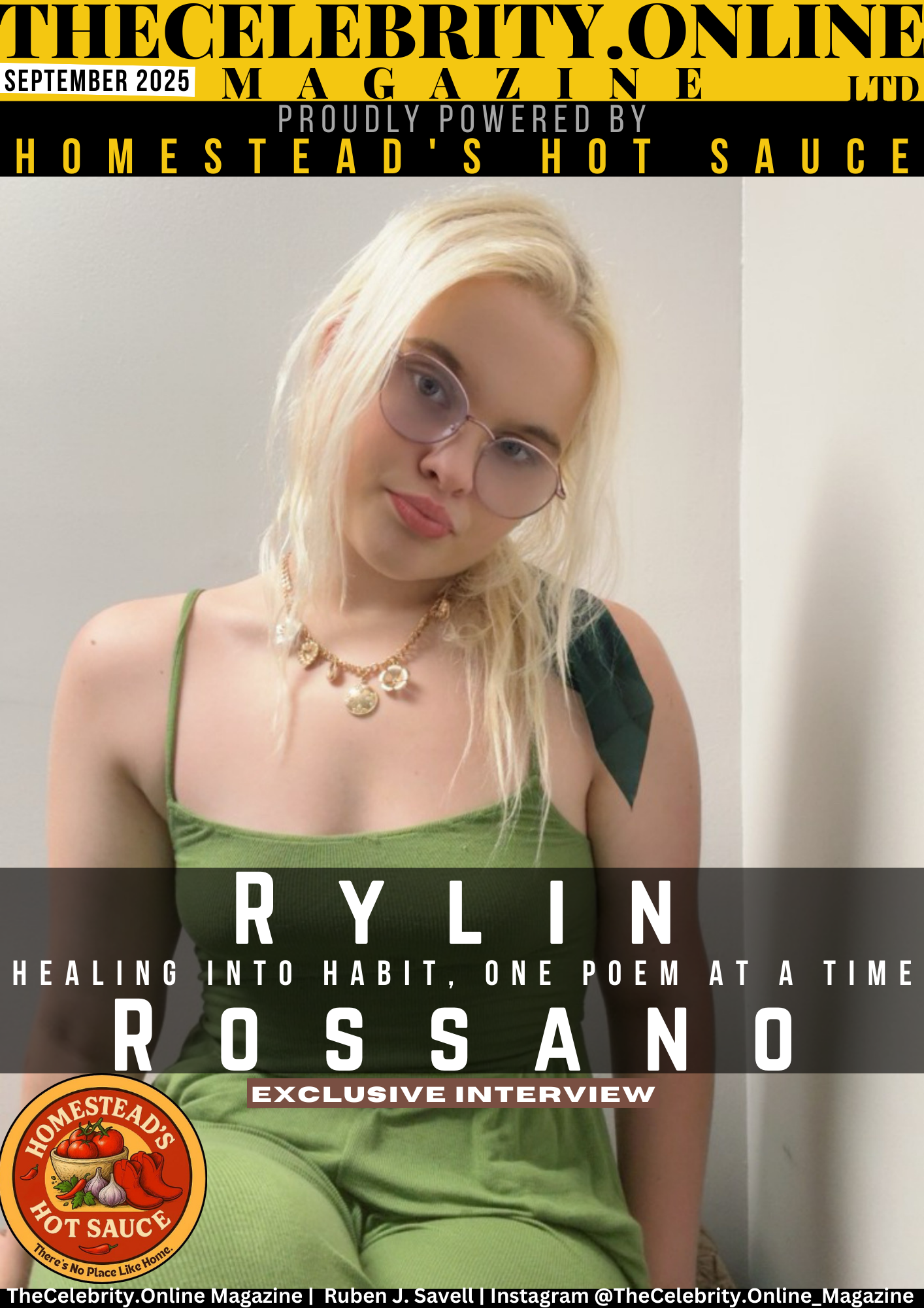 Rylin Rossano Exclusive Interview – Healing Into Habit, One Poem At A Time