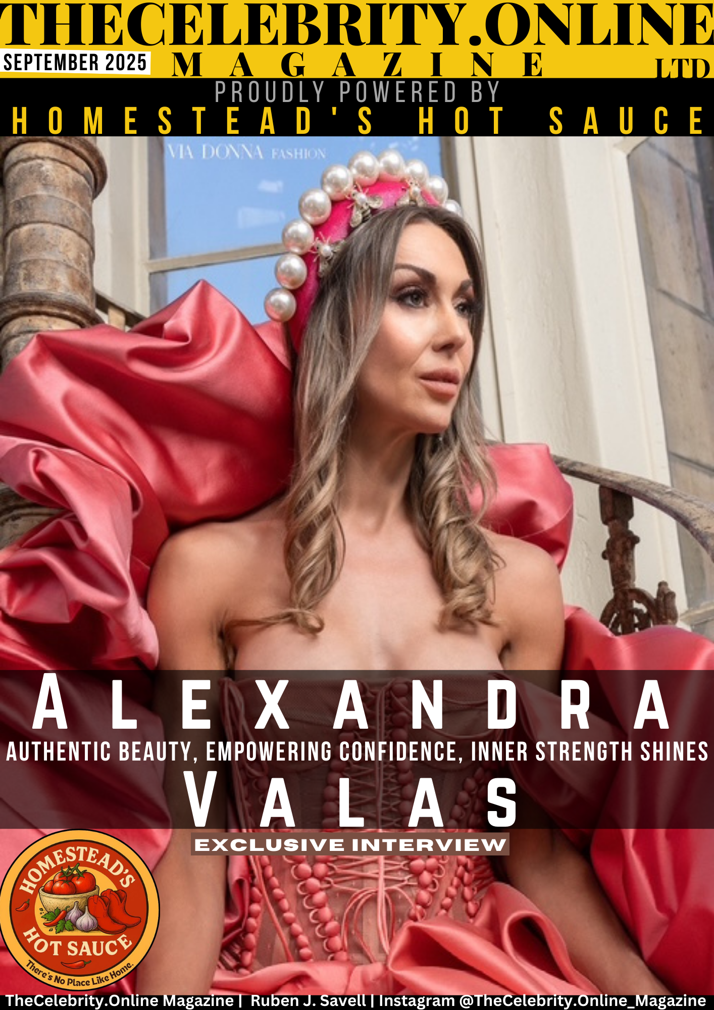Alexandra Valas Exclusive Interview – Authentic Beauty, Empowering Confidence, Inner Strength Shines
