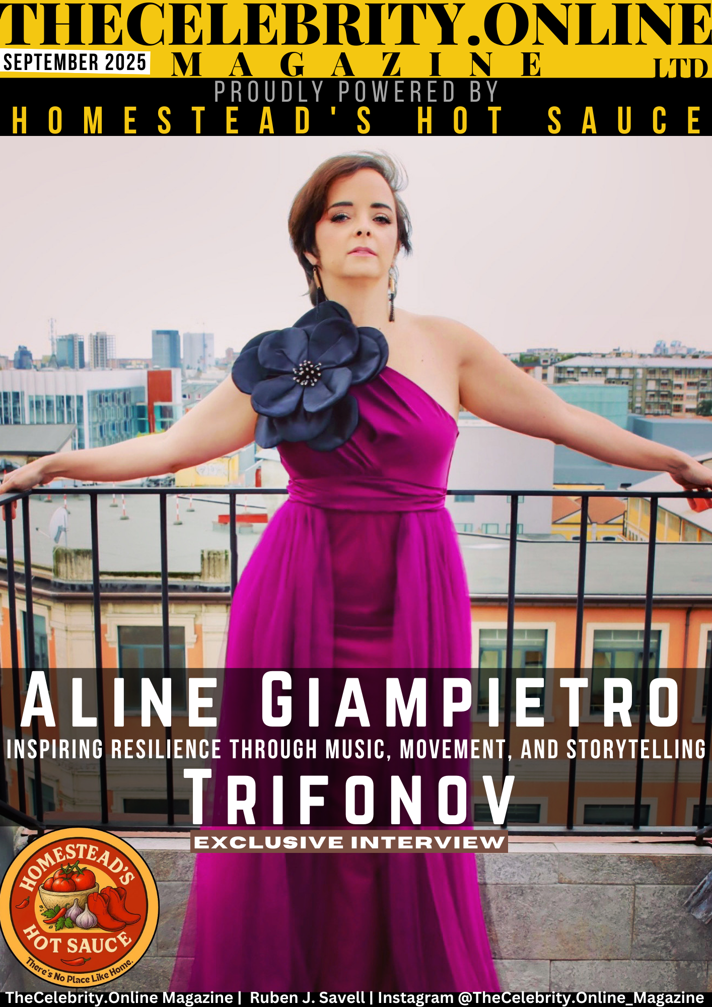 Aline Giampietro Trifonov Exclusive Interview – Inspiring Resilience Through Music, Movement, And Storytelling