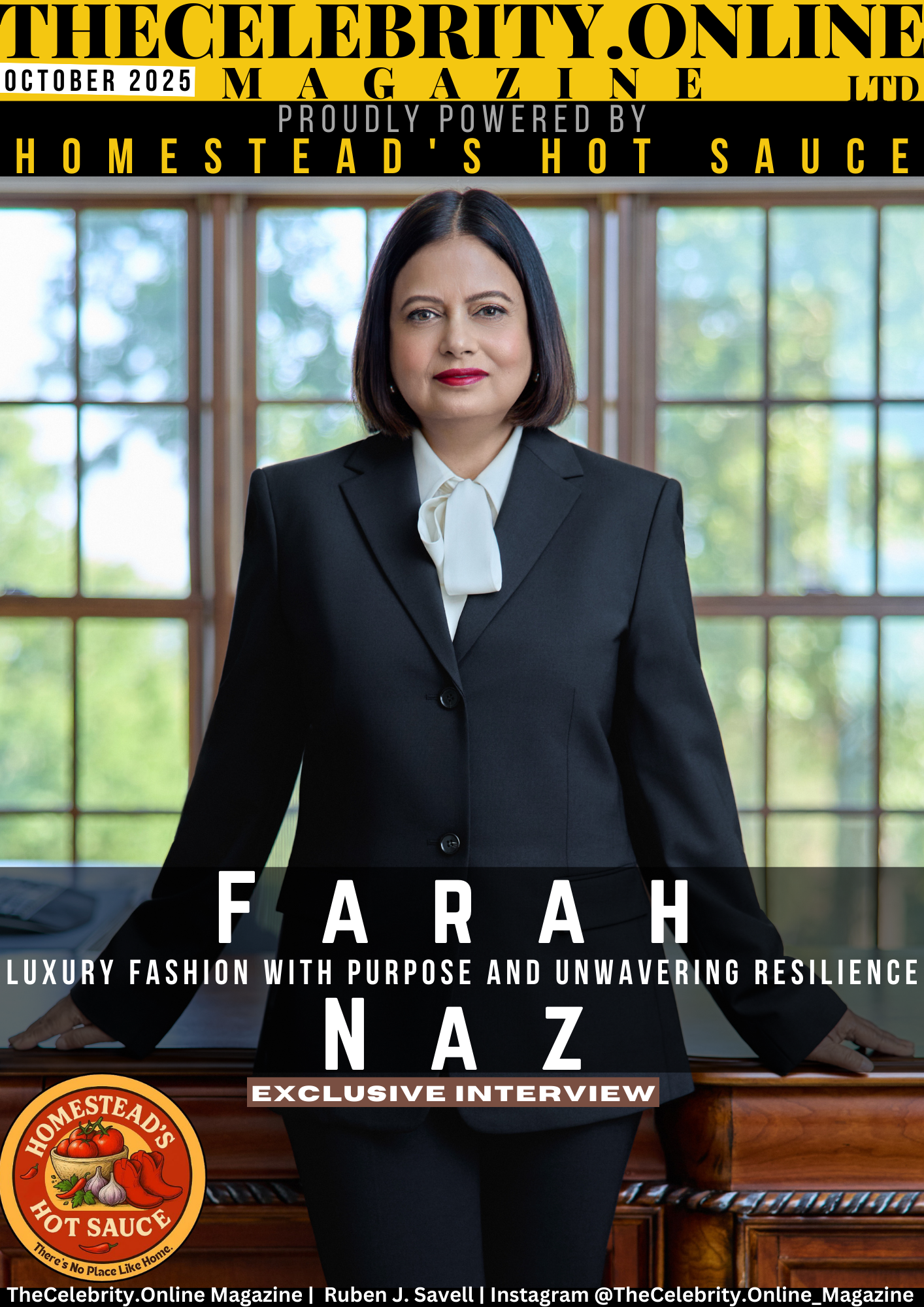 Farah Naz Exclusive Interview – Luxury Fashion With Purpose And Unwavering Resilience