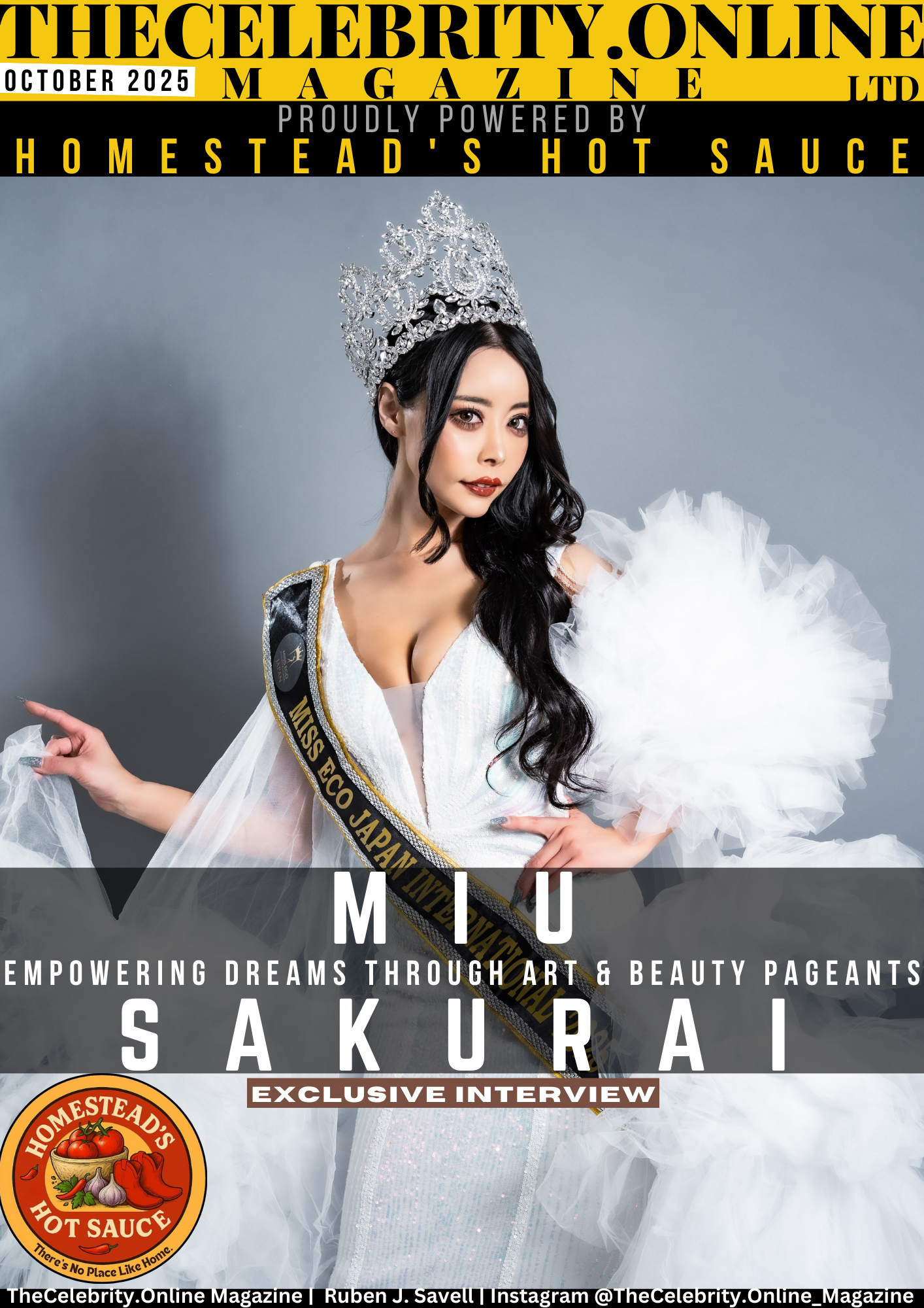 MIU SAKURAI Exclusive Interview – Empowering Dreams Through Art & Beauty Pageants