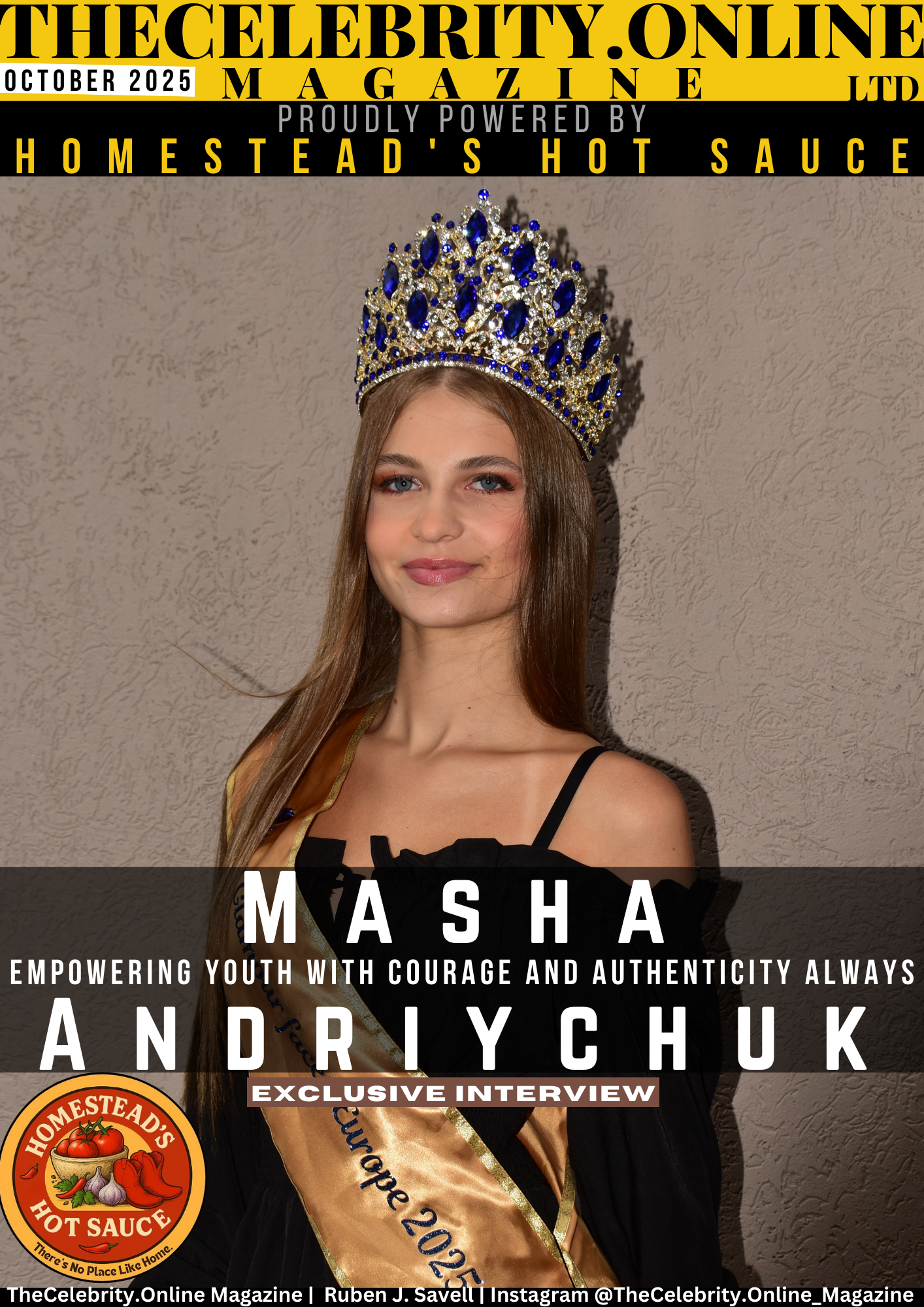 Masha Andriychuk Exclusive Interview – Empowering Youth With Courage And Authenticity Always