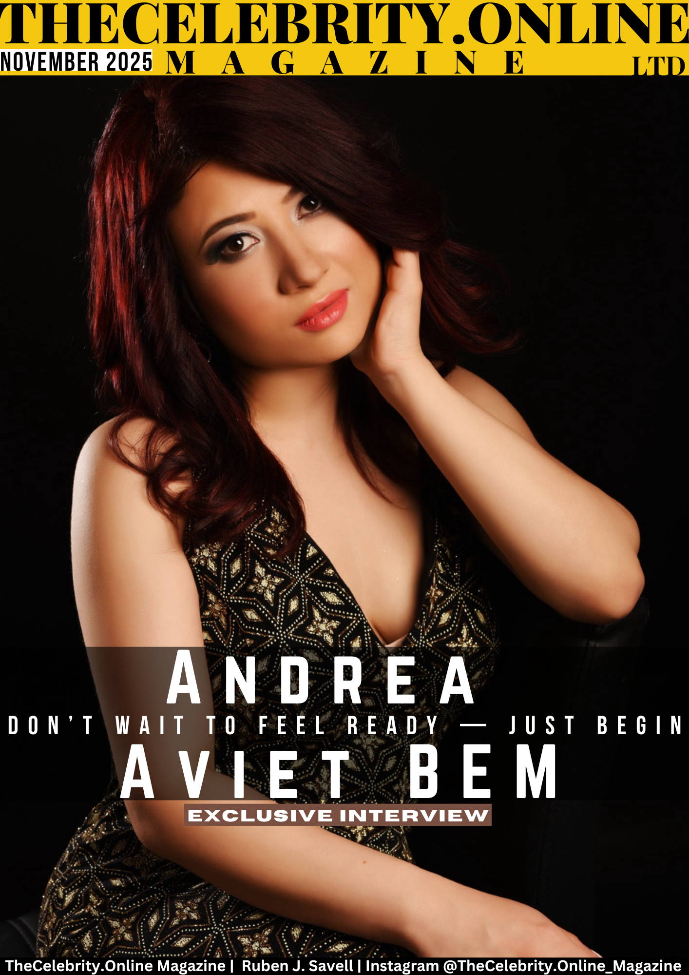 Andrea Aviet BEM Exclusive Interview – Don’t Wait To Feel Ready — Just Begin