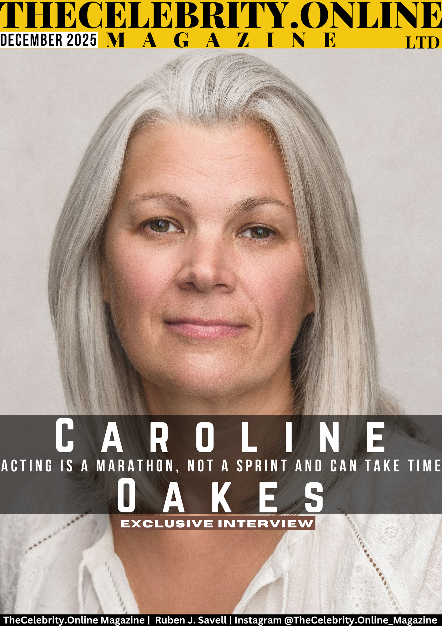 Caroline Oakes Exclusive Interview – Acting Is A Marathon, Not A Sprint And Can Take Time