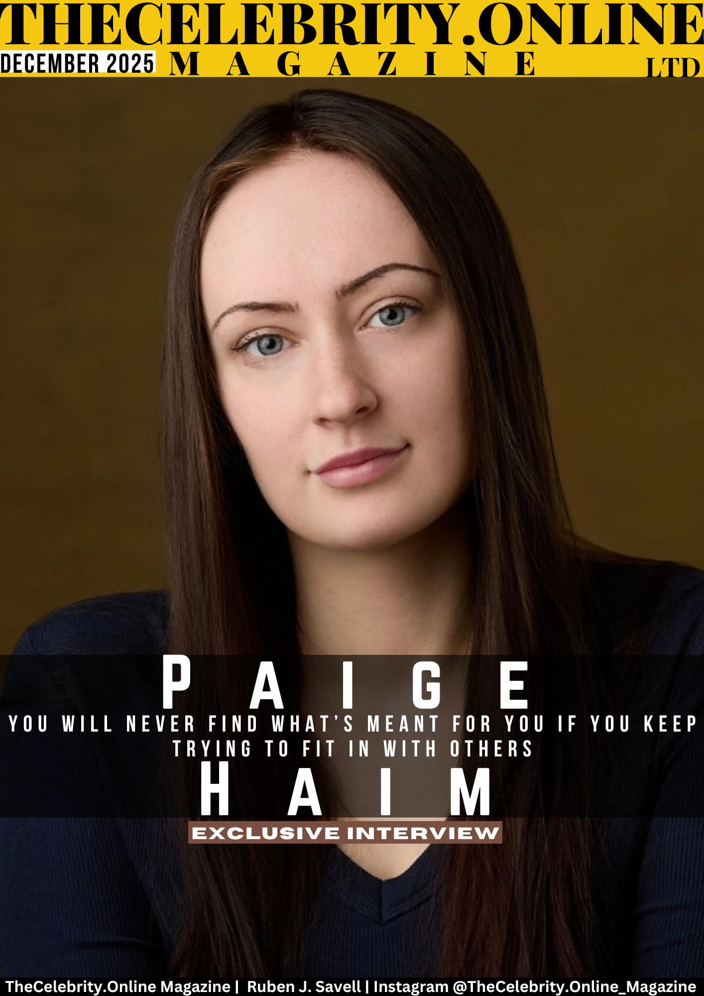 Paige Haim Exclusive Interview – You Will Never Find What’s Meant For You If You Keep Trying To Fit In With Others