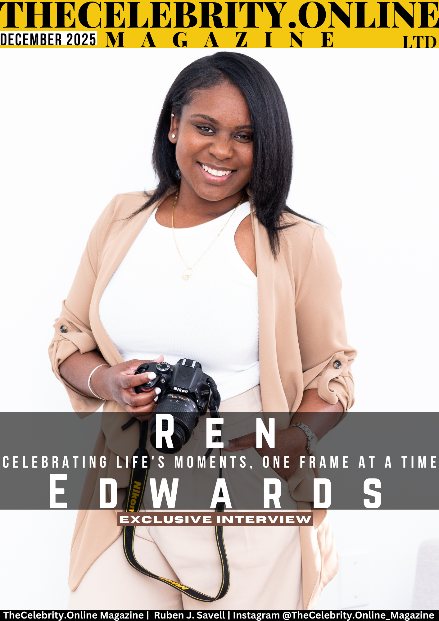Ren Edwards Exclusive Interview – Celebrating Life’s Moments, One Frame At A Time