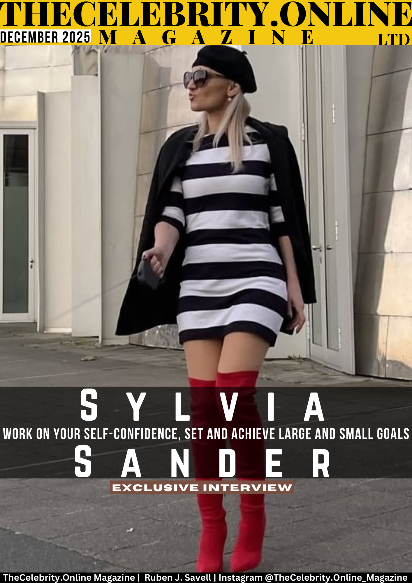 Sylvia Sander Exclusive Interview – Work On Your Self-Confidence, Set And Achieve Large And Small Goals