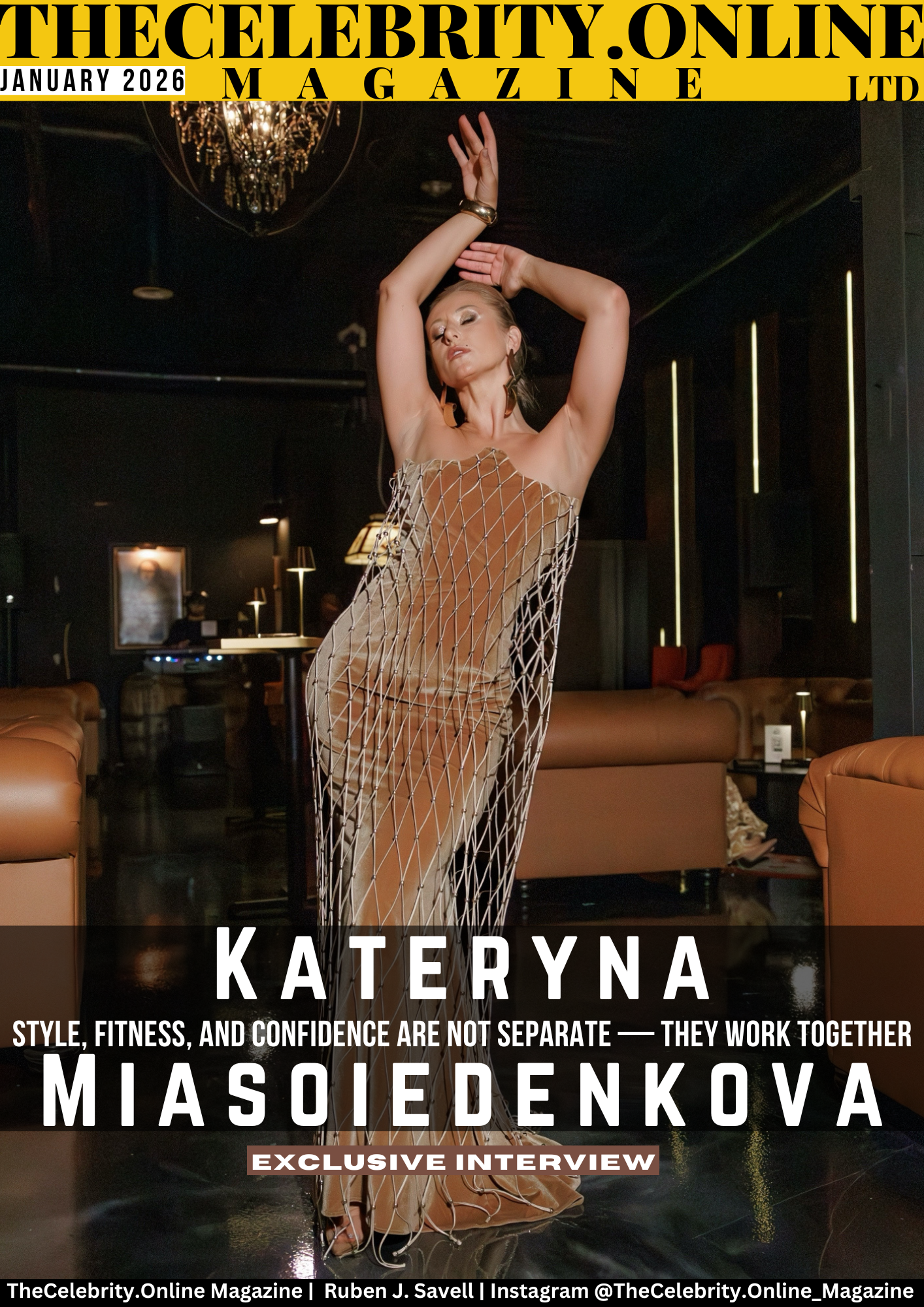 Kateryna Miasoiedenkova Exclusive Interview – Style, Fitness, And Confidence Are Not Separate — They Work Together