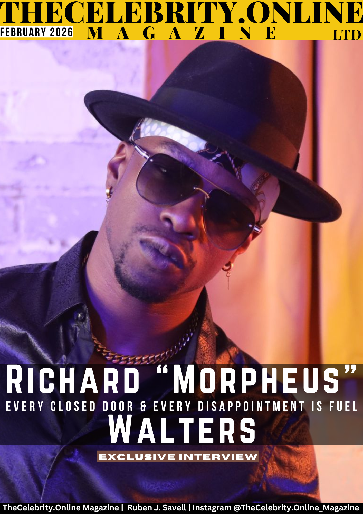 Richard “Morpheus” Walters Exclusive Interview – Every Closed Door & Every Disappointment Is Fuel