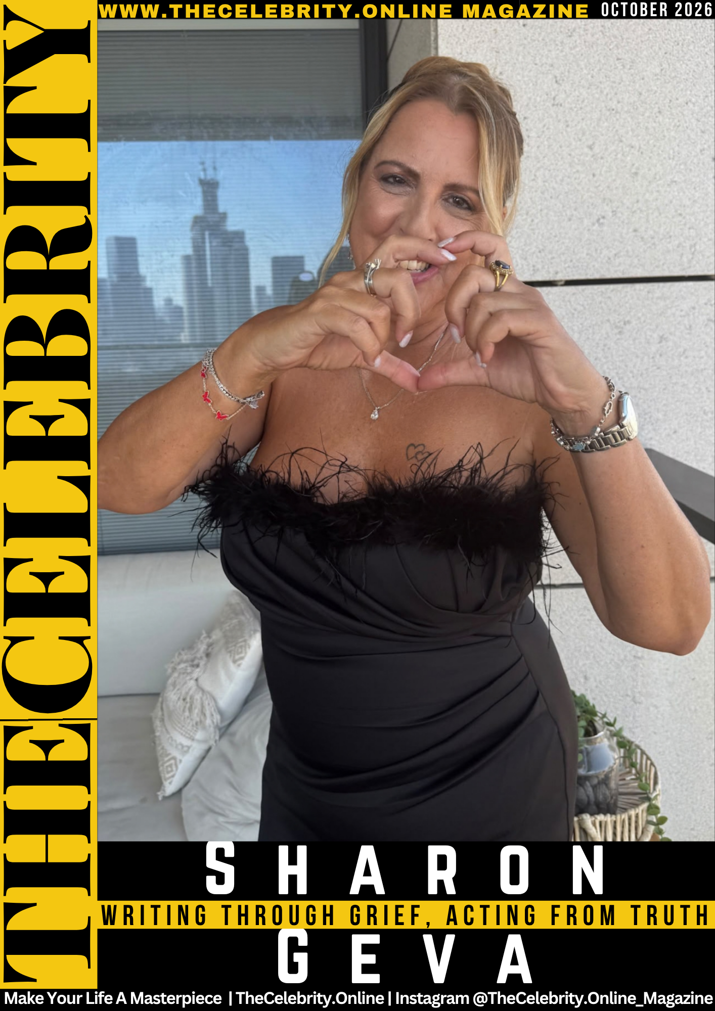 Sharon Geva Exclusive Interview – Writing Through Grief, Acting From Truth